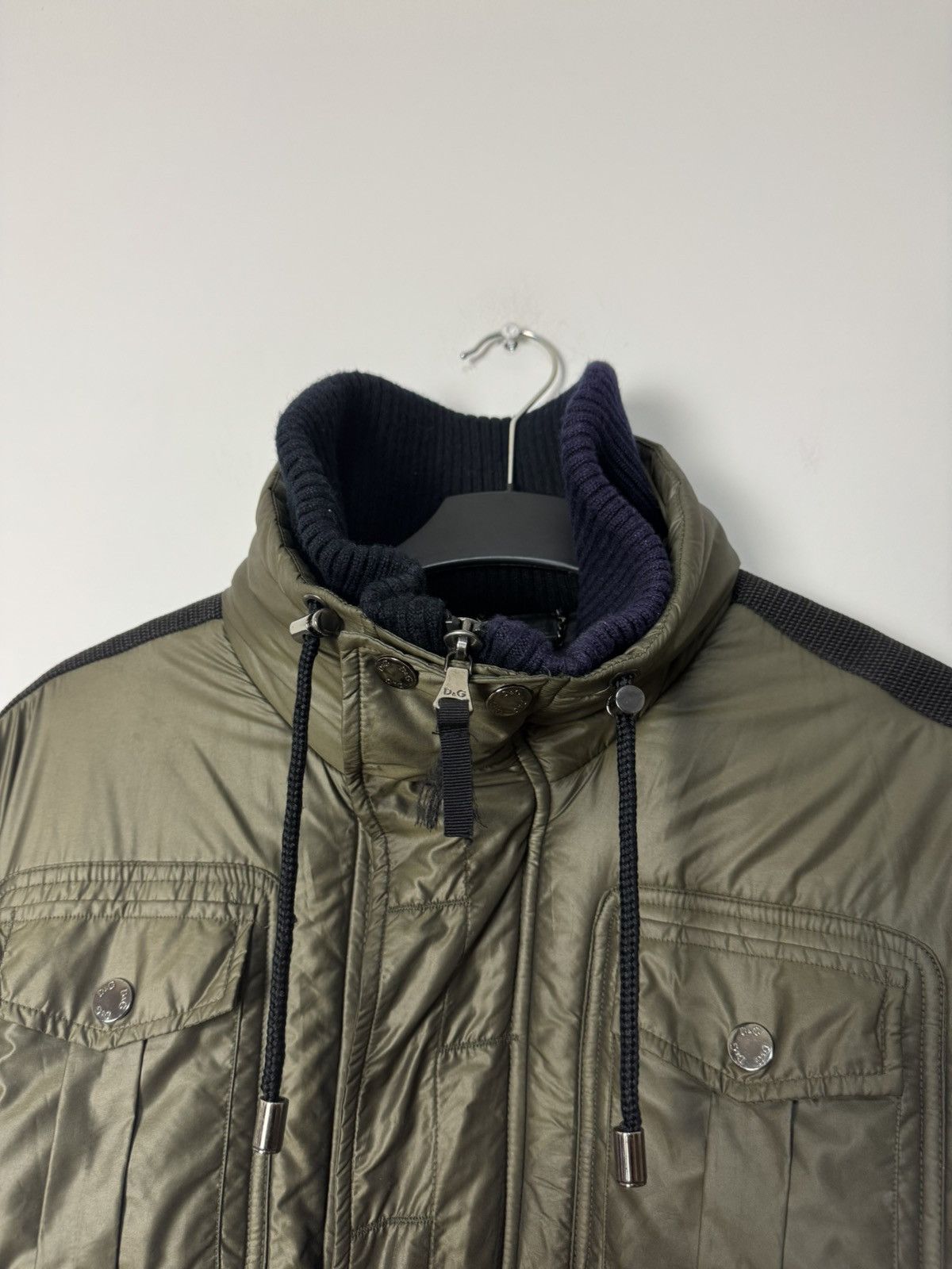 Dolce & Gabbana Dolce & Gabbana Military Puffer Jacket Multi Pocket 2000s Size US L / EU 52-54 / 3 - 4 Thumbnail
