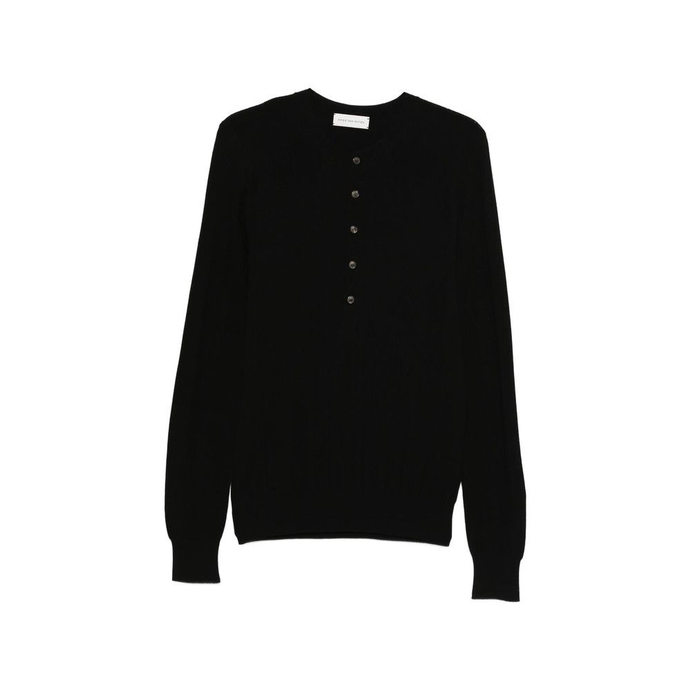 Dries Van Noten Dries Van Noten BLACK Polo Shirts Size US M / EU 48-50 / 2 - 1 Thumbnail