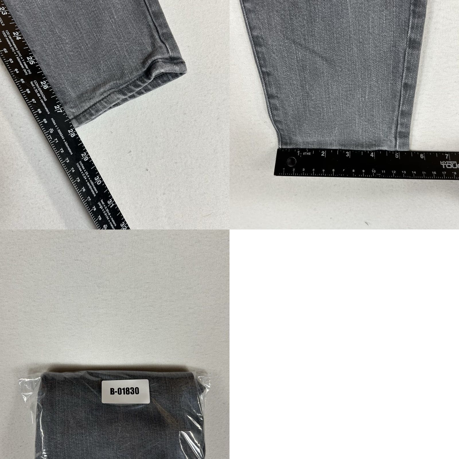 J.Crew J. Crew Jeans Skinny 29 Gray Denim Mid Rise Regular Women's Jeans Skinny 29in Inseam 28in Cotton Blend Stretch 5-Pocket City Preppy Vintage No Size 29" - 9 Thumbnail