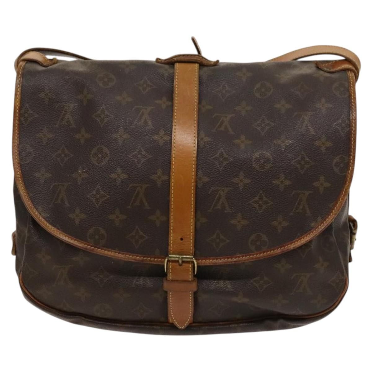 Louis Vuitton LOUIS VUITTON Monogram Saumur 35 Shoulder Bag M42254 Size ONE SIZE - 3 Thumbnail