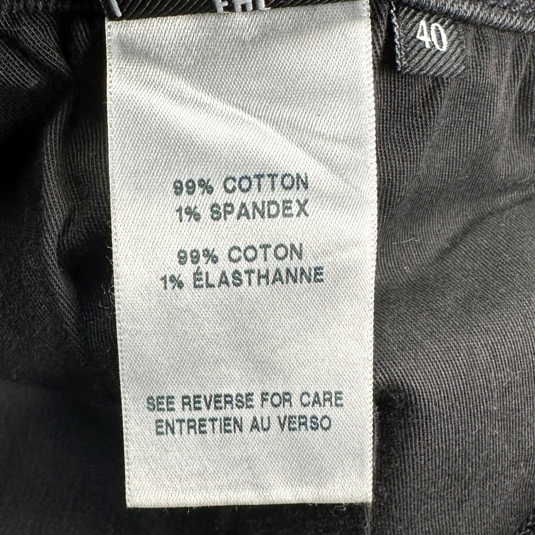 7 For All Mankind 7 For All Mankind Slimmy Jeans Mens 40 Dark Denim 5-Pocket Stretch Slim Fit Inseam 34 Size US 40 / EU 56 - 4 Thumbnail