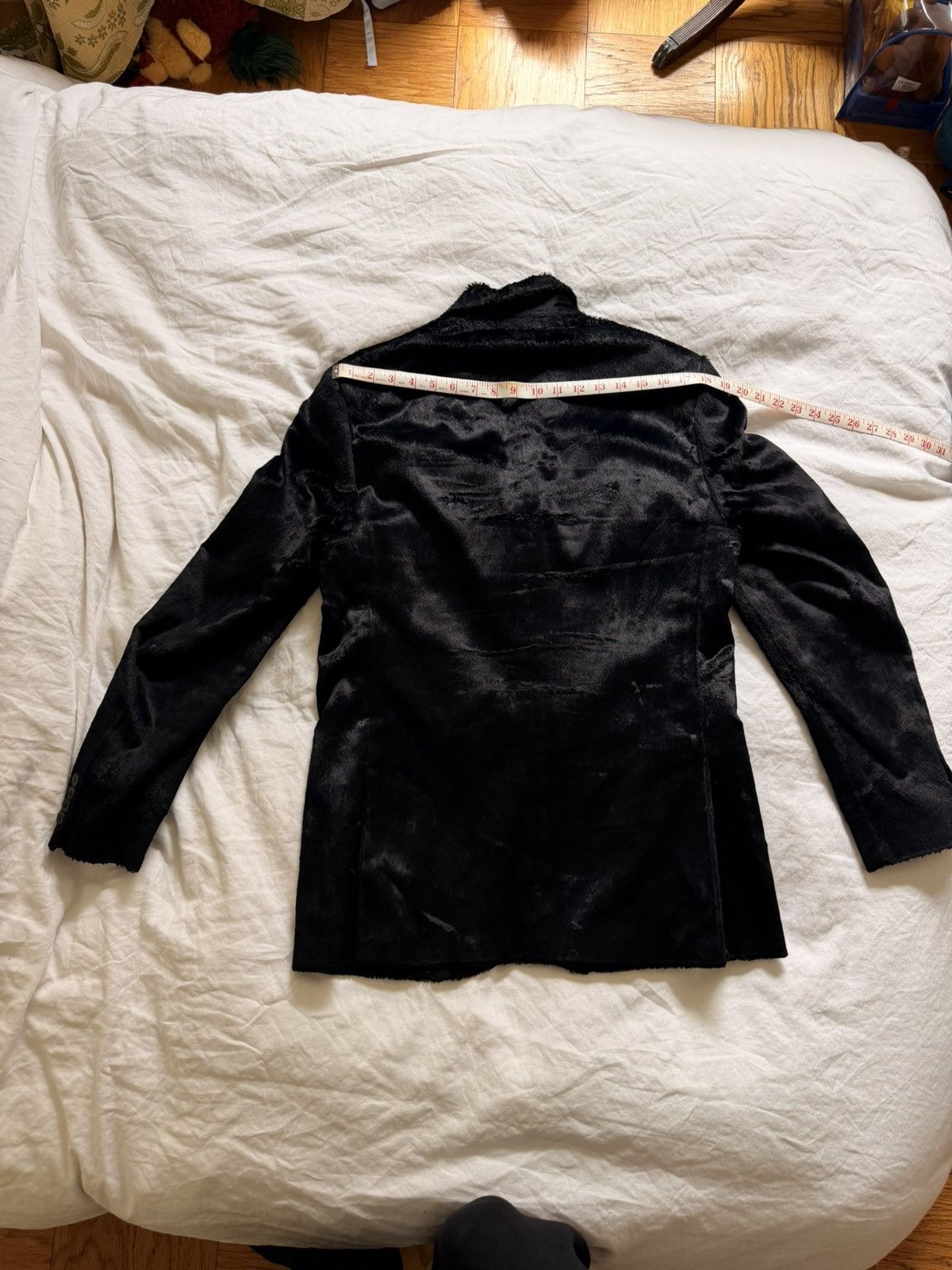 agnes b. Agnes B faux Pony Hair Blazer mens size 50 Size 50R - 20 Thumbnail