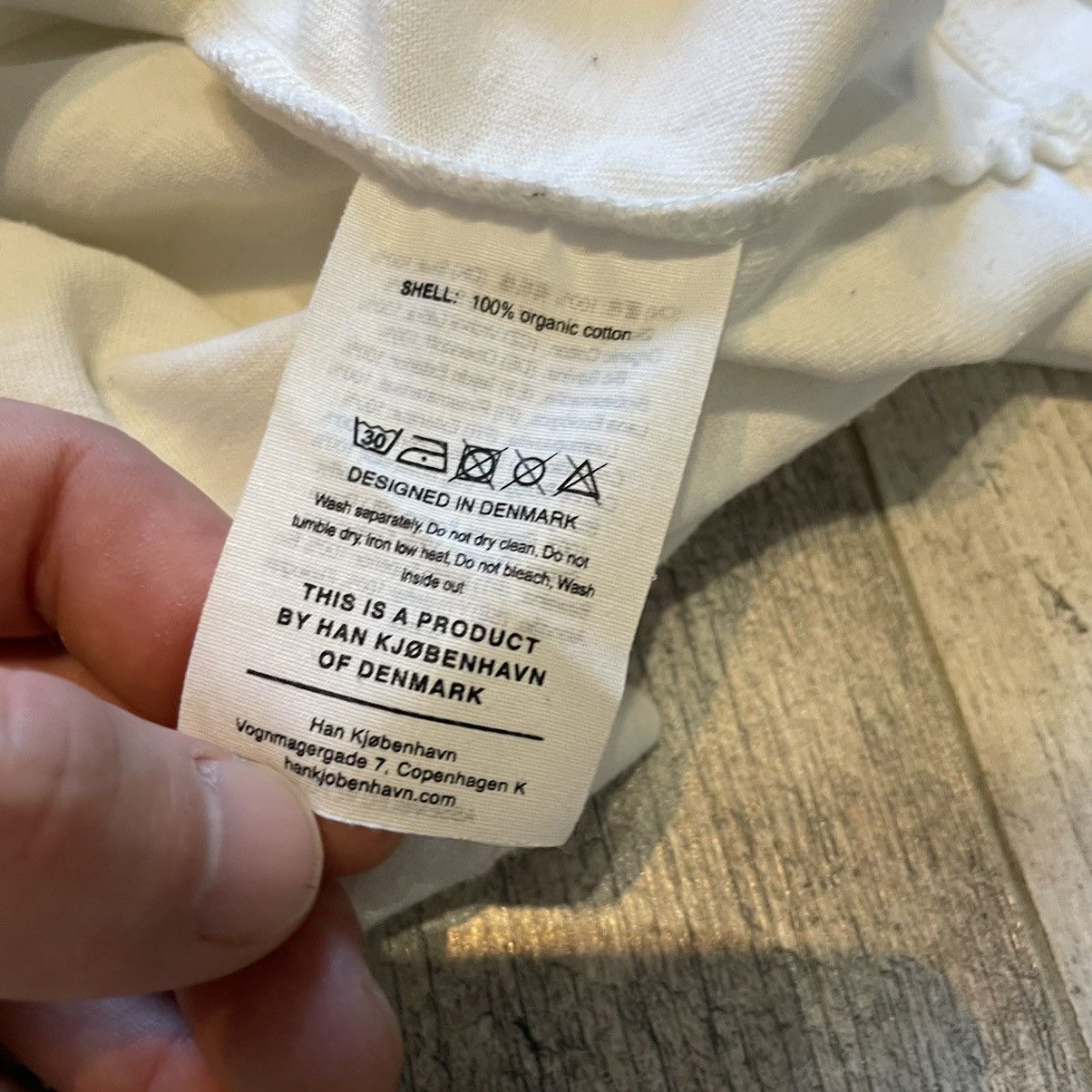 Han Kjobenhavn × Japanese Brand HAN KJØBENHAVN T-SHIRT BOYFRIEND TEE OFF WHITE STREETWEAR Size US L / EU 52-54 / 3 - 9 Thumbnail
