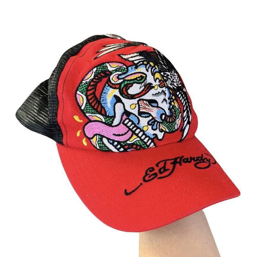 Ed Hardy Ed Hardy Cap One Size Size ONE SIZE - 1 Thumbnail