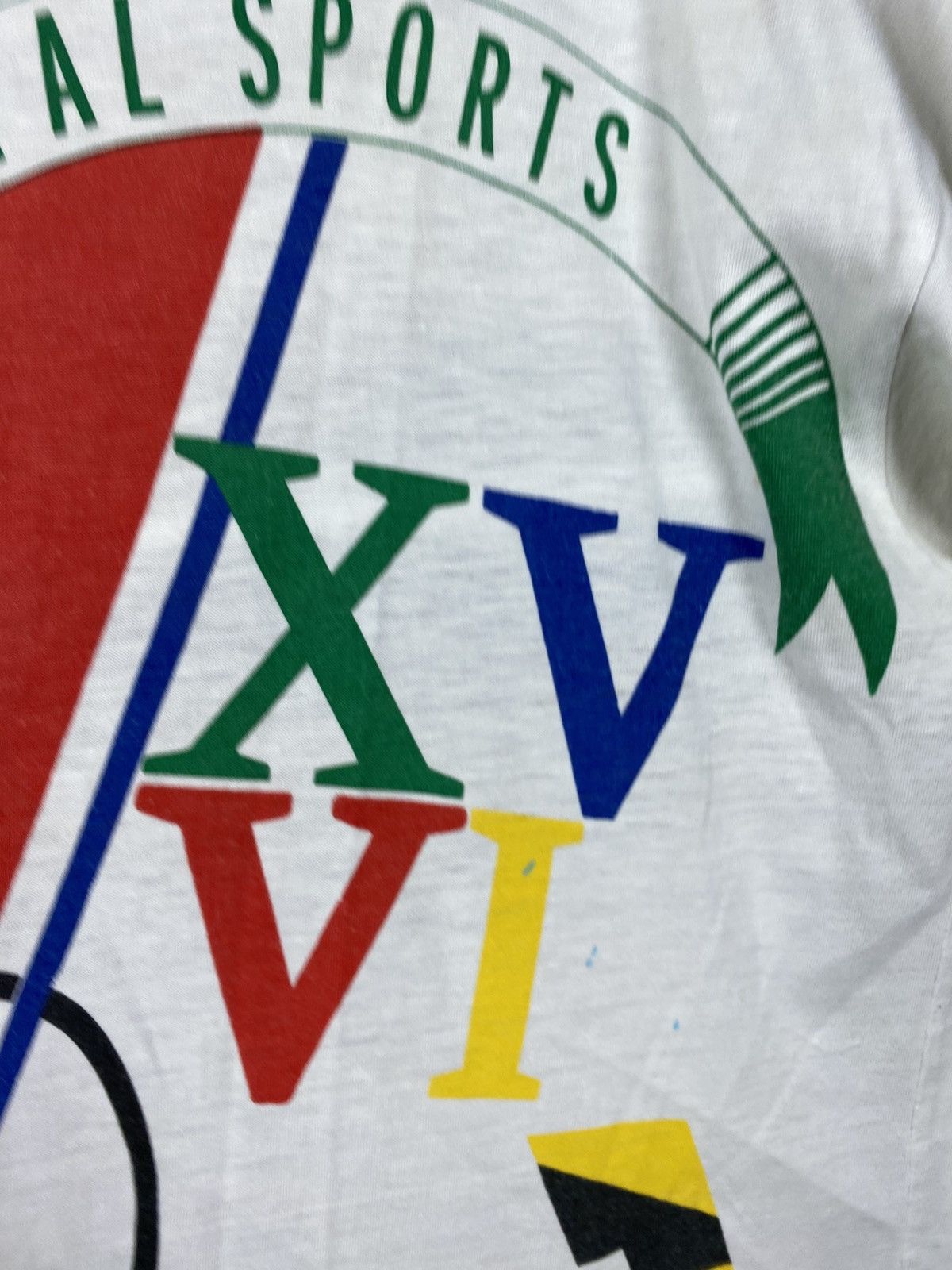Puma 🕊️Vintage 1988 T-Shirt Puma International Sports Game Tee🕊️ Size US S / EU 44-46 / 1 - 9 Thumbnail