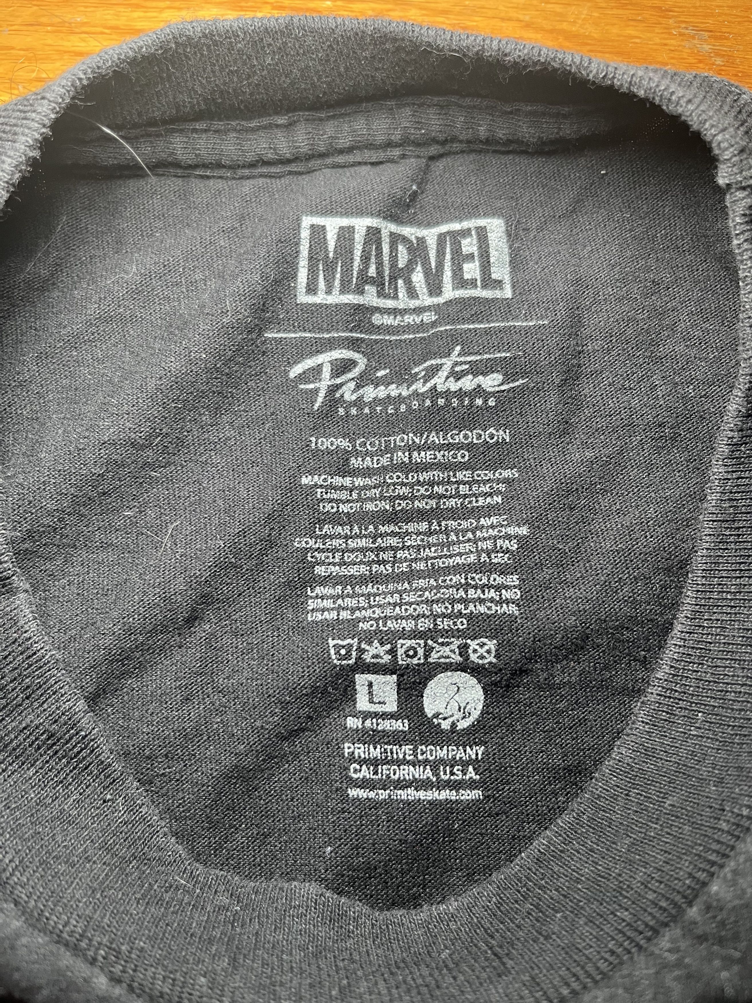 Marvel Comics × Primitive Marvel Wolverine Primitive Skateboarding long sleeve Black Size US L / EU 52-54 / 3 - 3 Thumbnail