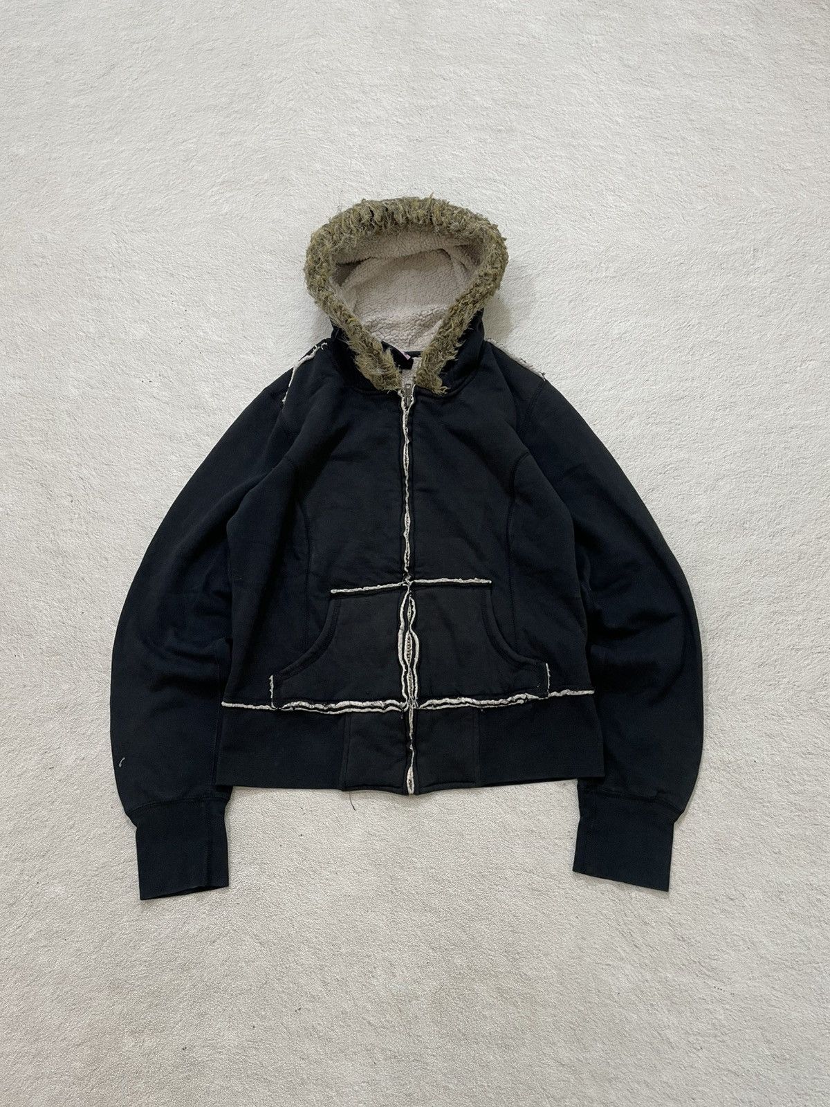 Japanese Brand 2000s Japan Fur Hooded Hysteric Vkei NumberNine Y2K LGB if6 Size US S / EU 44-46 / 1 - 1 Thumbnail