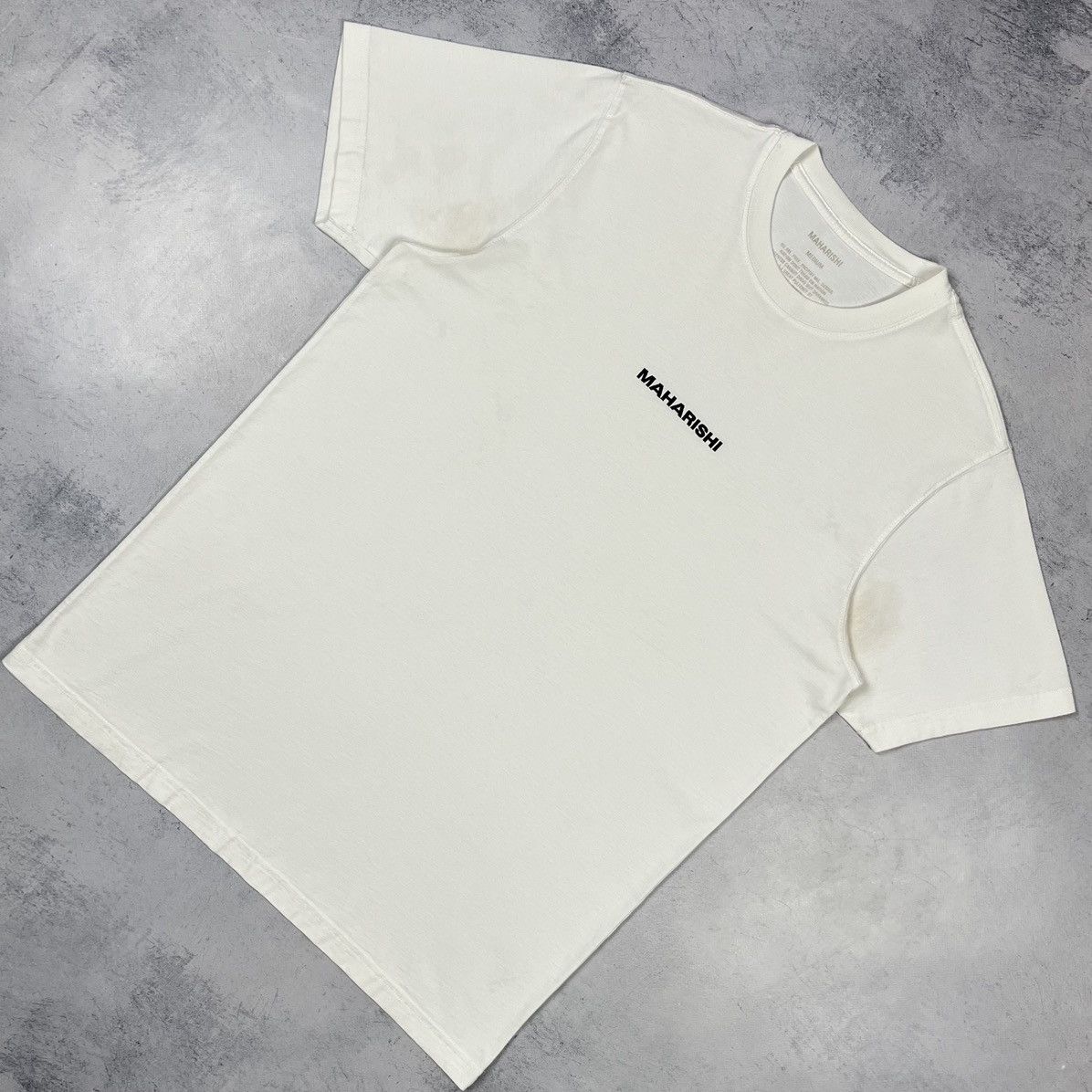 Maharishi Maharishi Embroidered Big Logo T Shirt Size US M / EU 48-50 / 2 - 1 Thumbnail