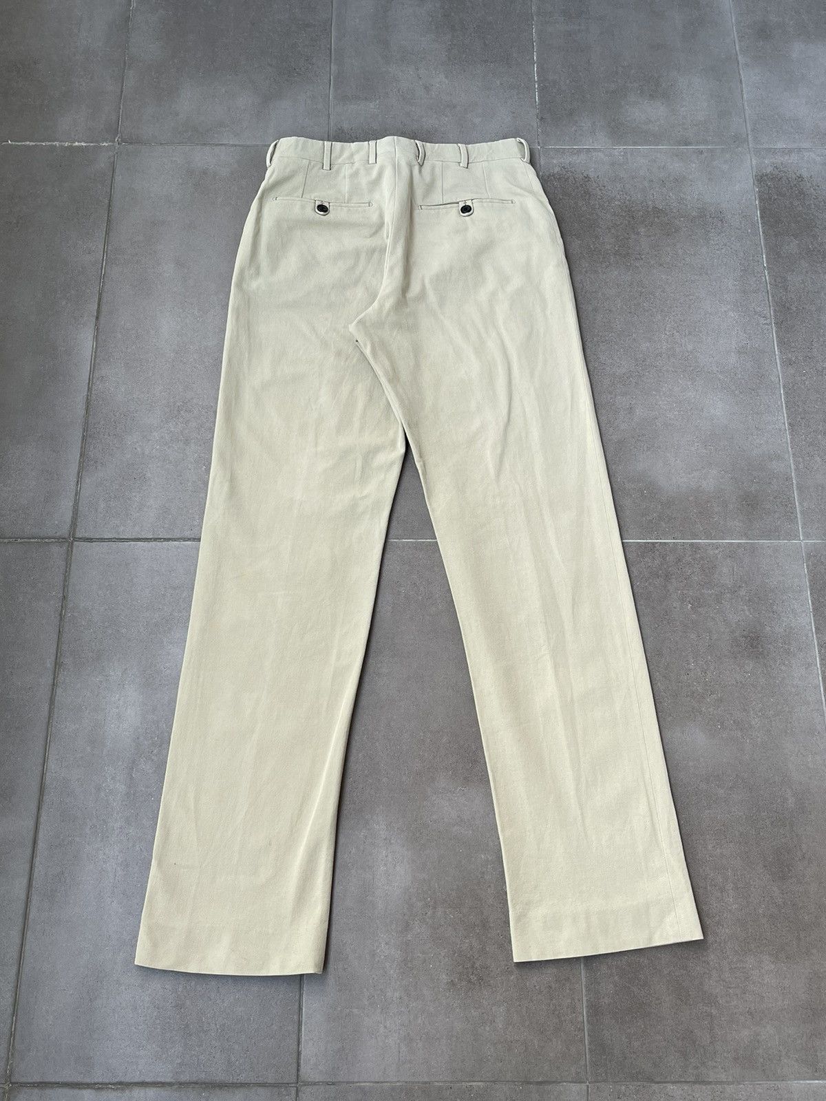 Prada Archive Prada High Rise Cream Casual Pants Size US 30 / EU 46 - 13 Thumbnail