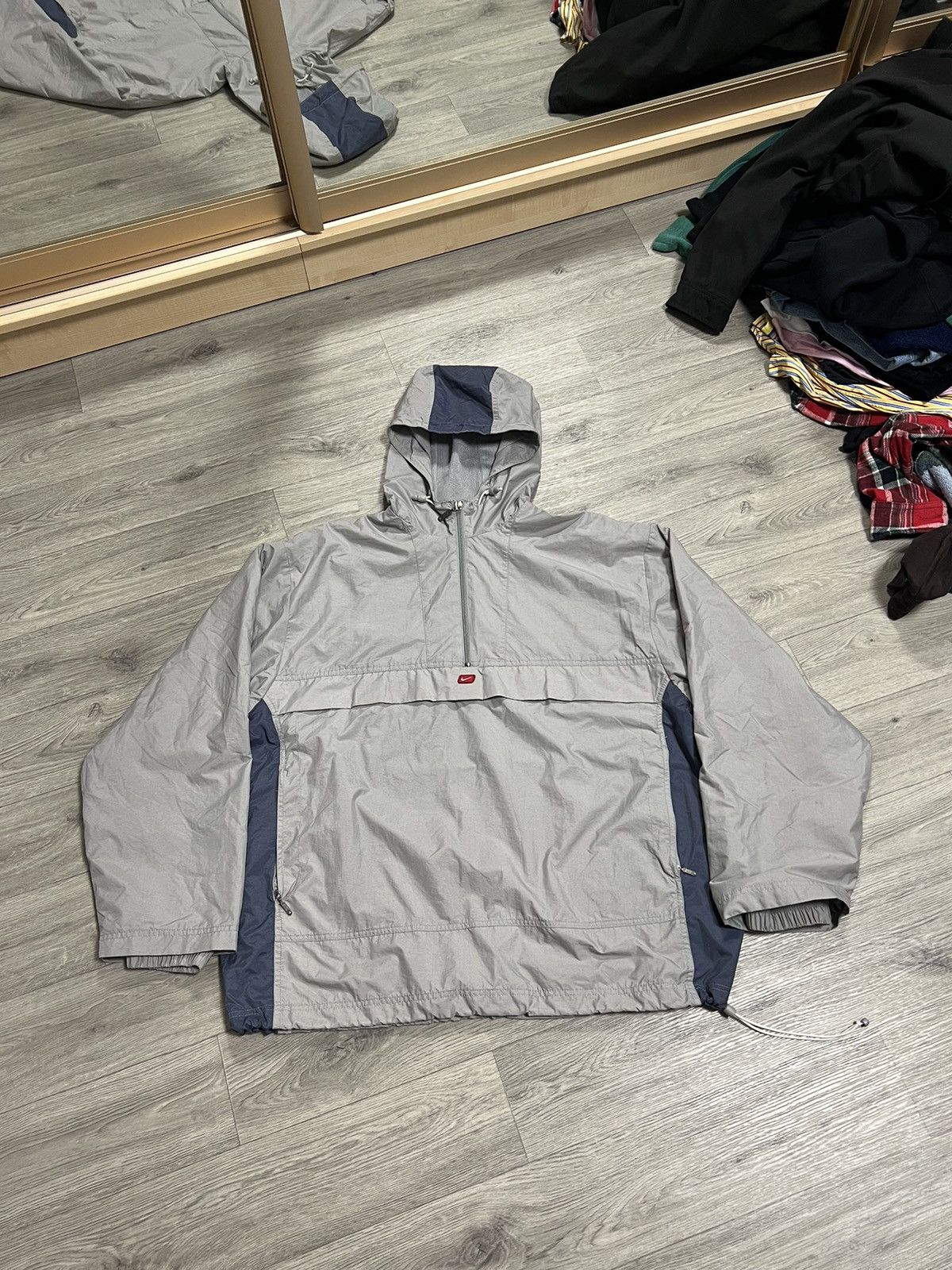Vintage VINTAGE Nike 90s Anorak Jacket size Large Size US L / EU 52-54 / 3 - 1 Thumbnail