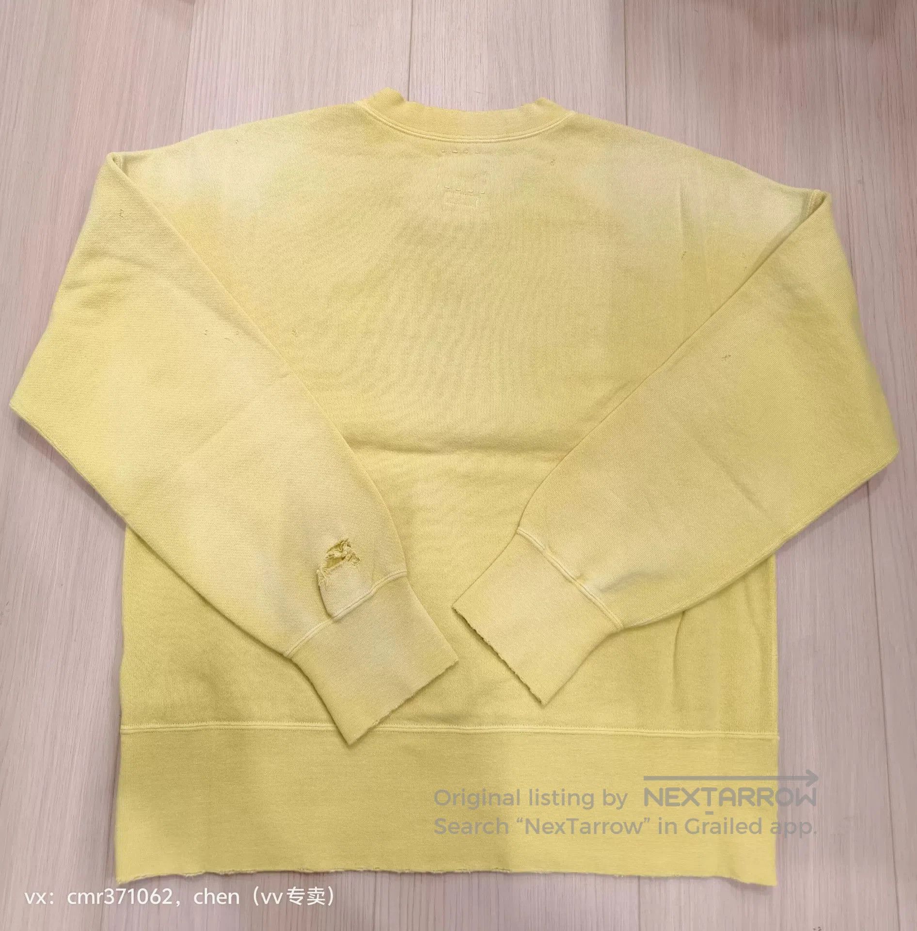 Visvim VISVIM 23SS COURT SWEAT L/S CRASH. Size US M / EU 48-50 / 2 - 4 Thumbnail