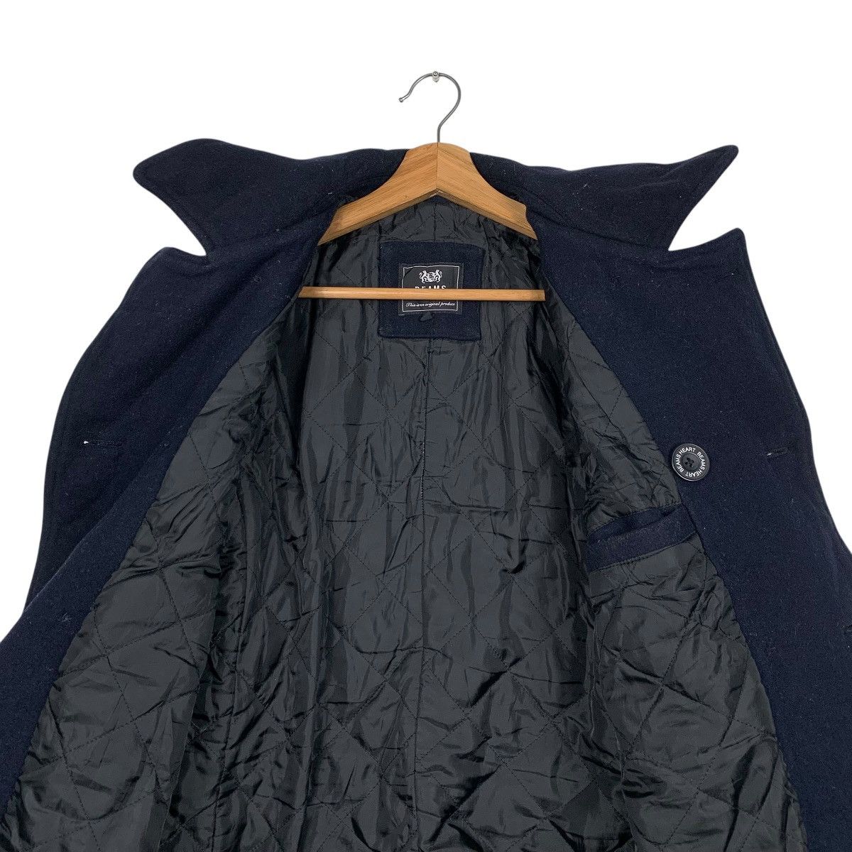 Beams Plus Beams Heart Double Breasted Wool Jacket Size US M / EU 48-50 / 2 - 12 Thumbnail