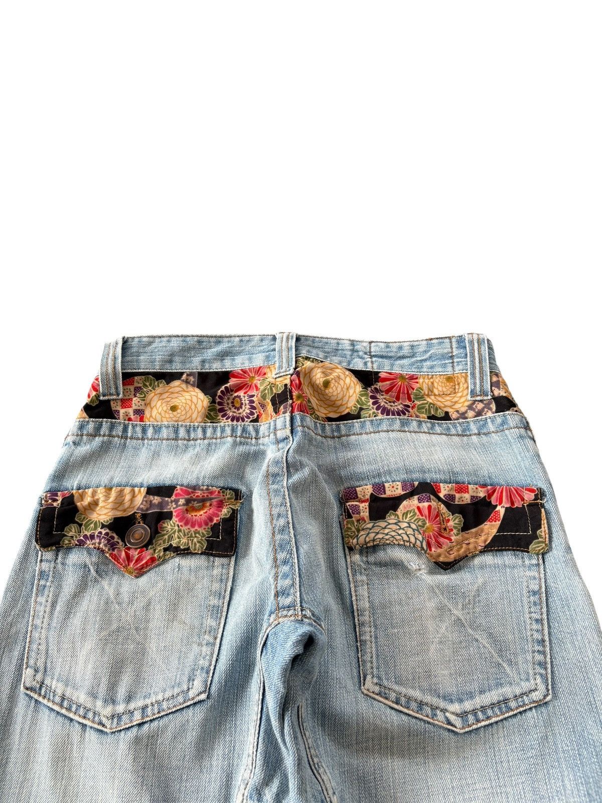 Japanese Brand Vintage Japanese Brand Distressed Reworked Jeans Size US 28 / EU 44 - 8 Thumbnail