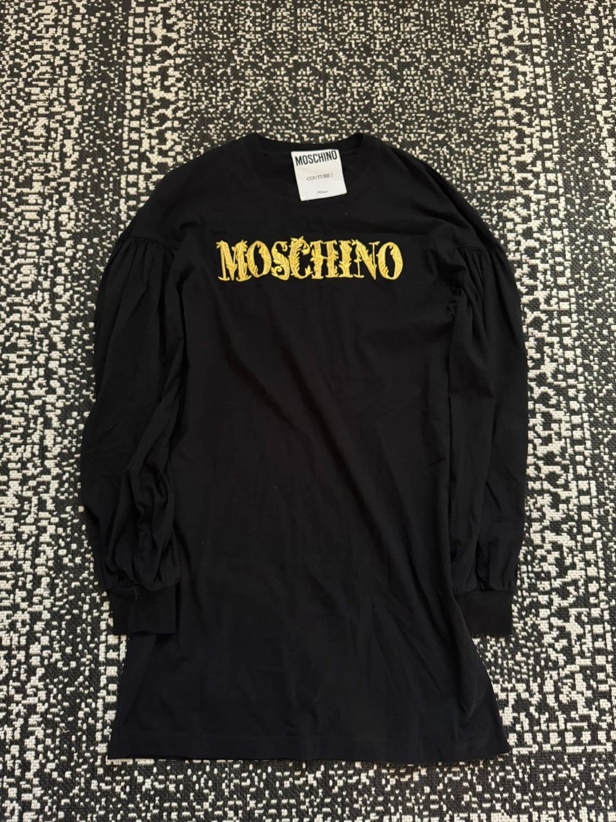 Moschino Longsleeve dress moschino couture Size L / US 10 / IT 46 - 1 Thumbnail