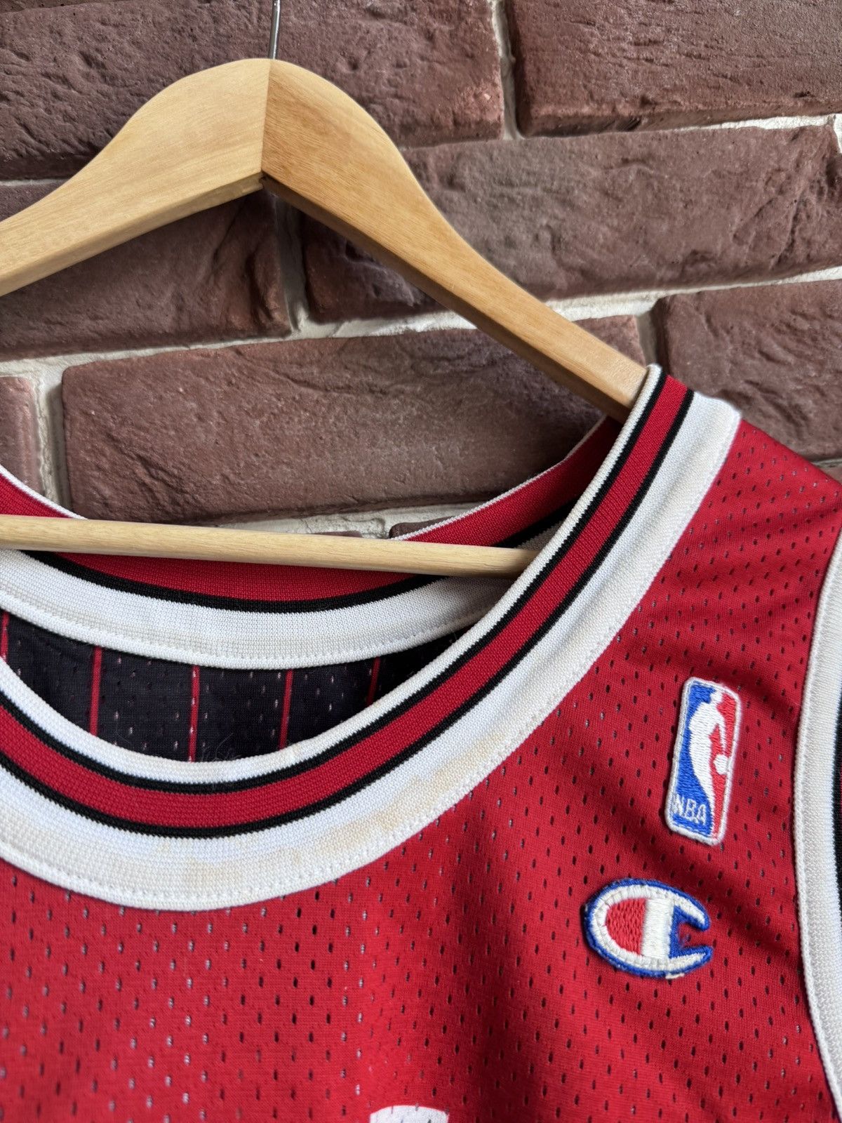 NBA Vintage Champion Chicago Bulls Basketball NBA Jersey Jordan Size US L / EU 52-54 / 3 - 8 Thumbnail