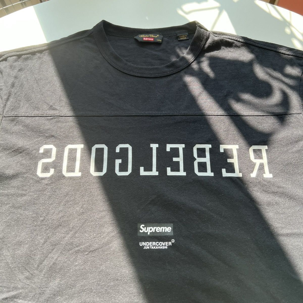 Supreme Supreme UNDERCOVER Rebel Gods Football Top L Black Size US L / EU 52-54 / 3 - 2 Thumbnail