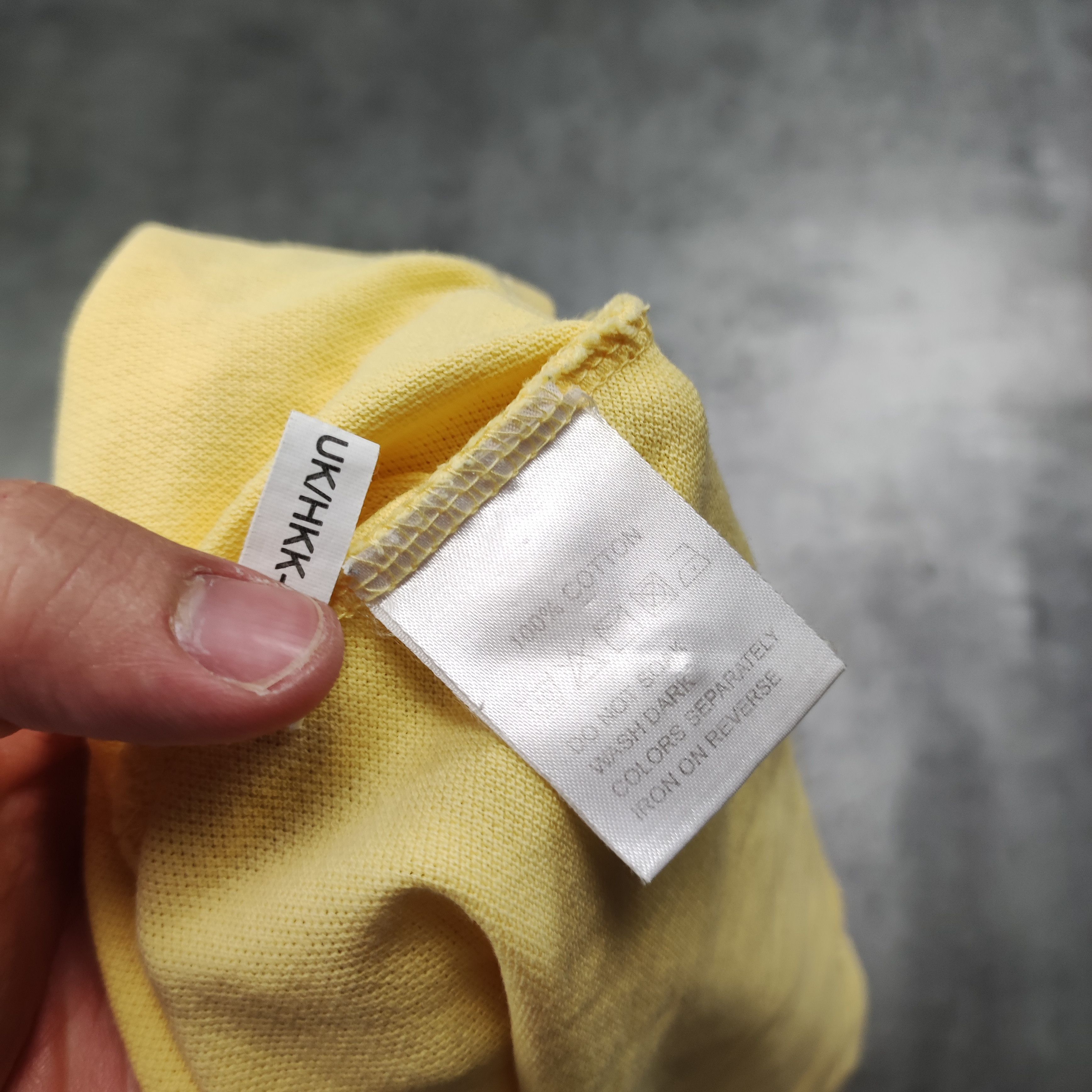 Yves Saint Laurent RARE Luxury Vintage YSL Yves Saint Laurent Yellow Polo Shirt Size US XL / EU 56 / 4 - 7 Thumbnail
