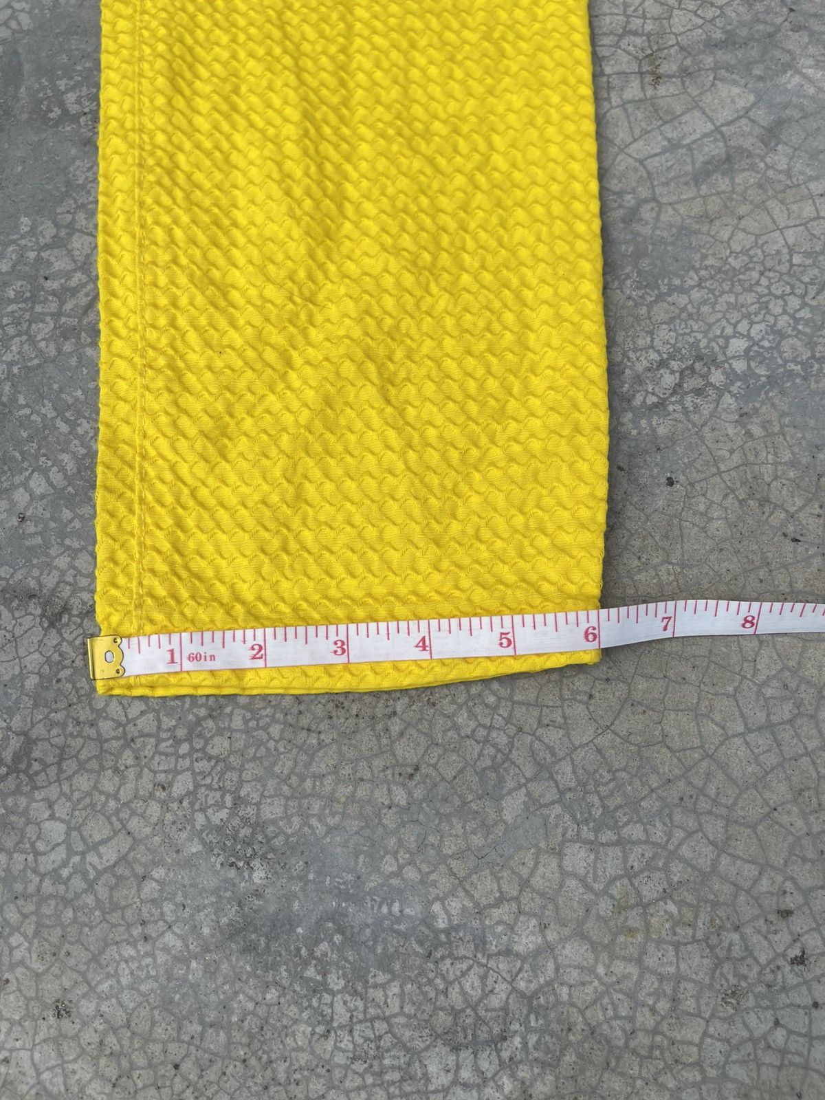 Versace Versace Pants Sunflower W24 L37 Made in Italy Mustard Fringe Size 24" / US 00 / IT 34 - 18 Thumbnail