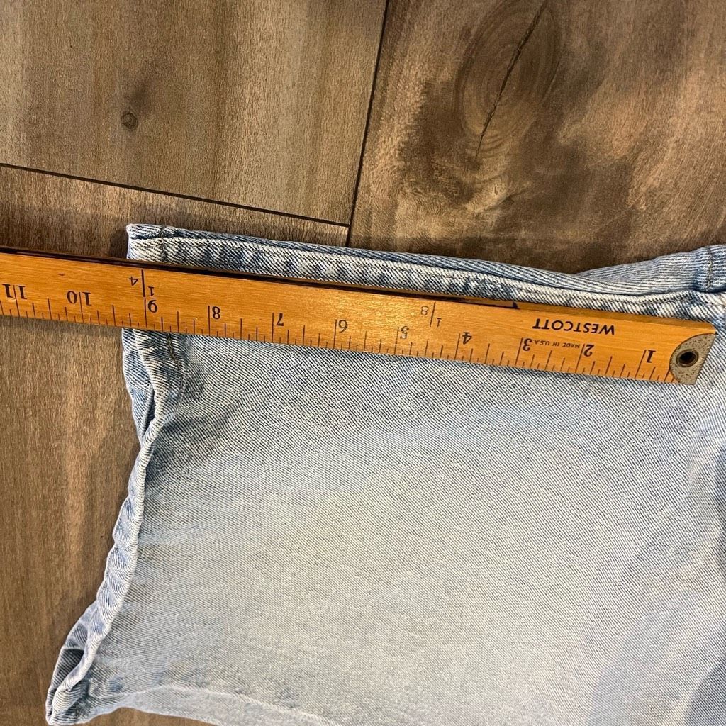 Wrangler Wrangler Medium Light Wash Y2K Denim Cargo Shorts Men 36 Size US 36 / EU 52 - 5 Thumbnail