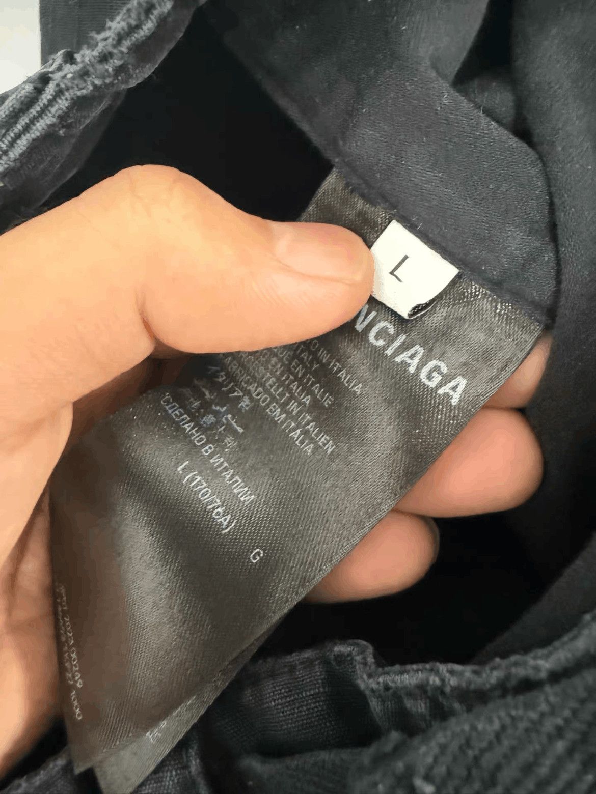 Balenciaga Balenciaga Sz L Balenciaga Distressed Cargo Pants-2506 Size US 34 / EU 50 - 8 Thumbnail