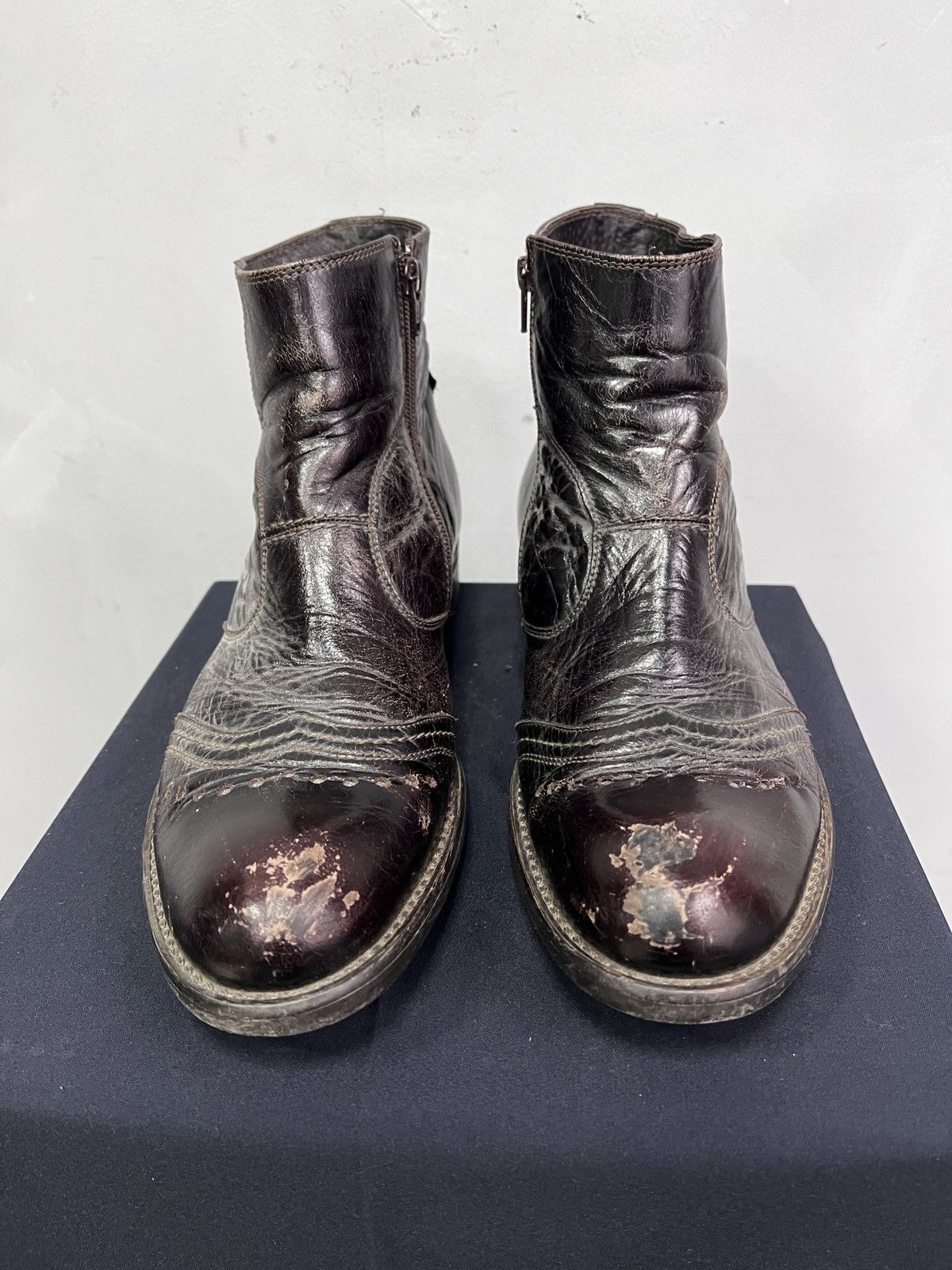 Other Guidi style Artisan Leather Archive Boots Size 43 EU Size US 10 / EU 43 - 4 Thumbnail