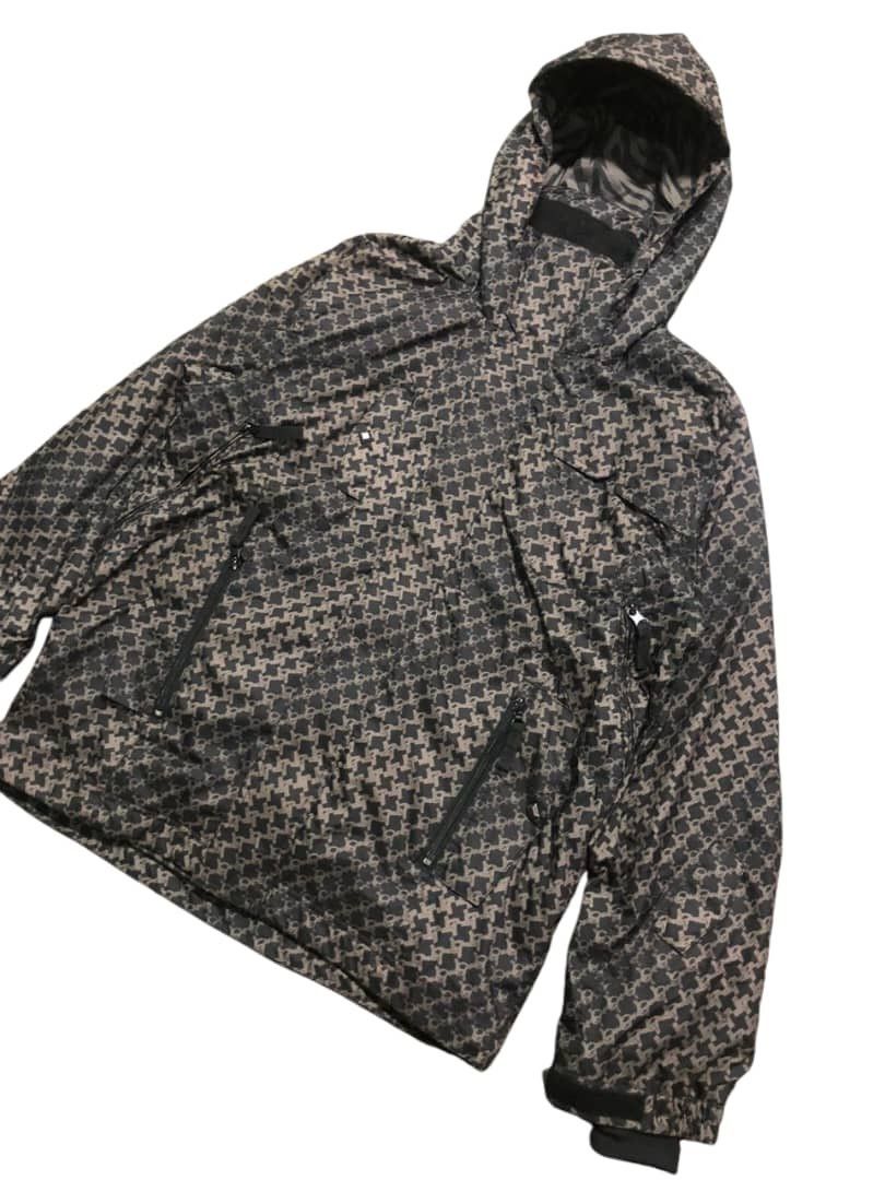Japanese Brand Sims Snowboard Full Print Skull Crossbones Ski Jacket Size US M / EU 48-50 / 2 - 8 Thumbnail