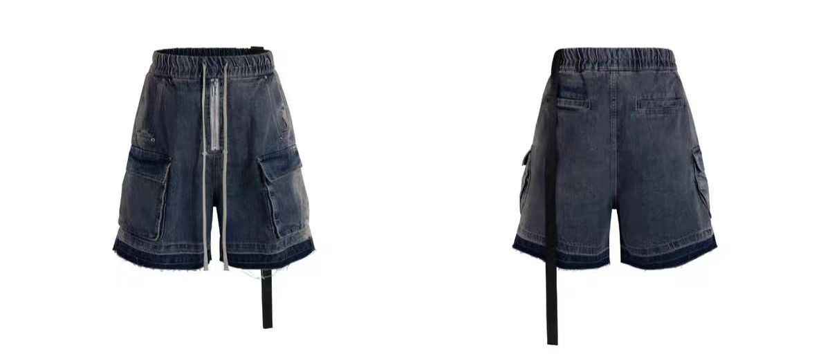Japanese Brand × Vintage Vintage High Street Multi-Pocket Denim Shorts Size US 30 / EU 46 - 6 Thumbnail