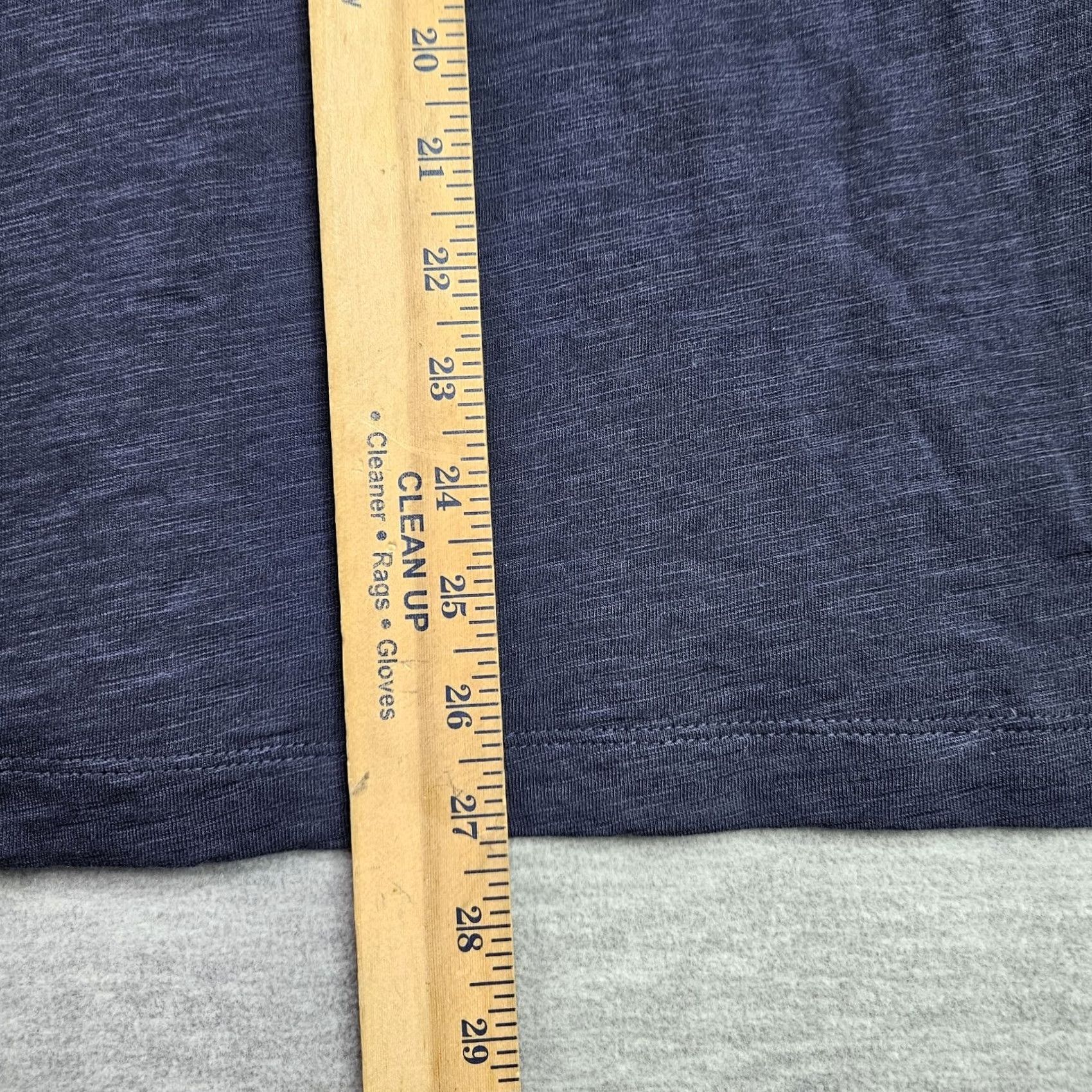 Vintage Chico's Women's Short Sleeve Navy Blue Round Neck Tee XL Regular Cotton Modal T-Shirt Women’s Casual Basic All Seasons 3 USA Size XL Size 40" / US 18 - 4 Thumbnail