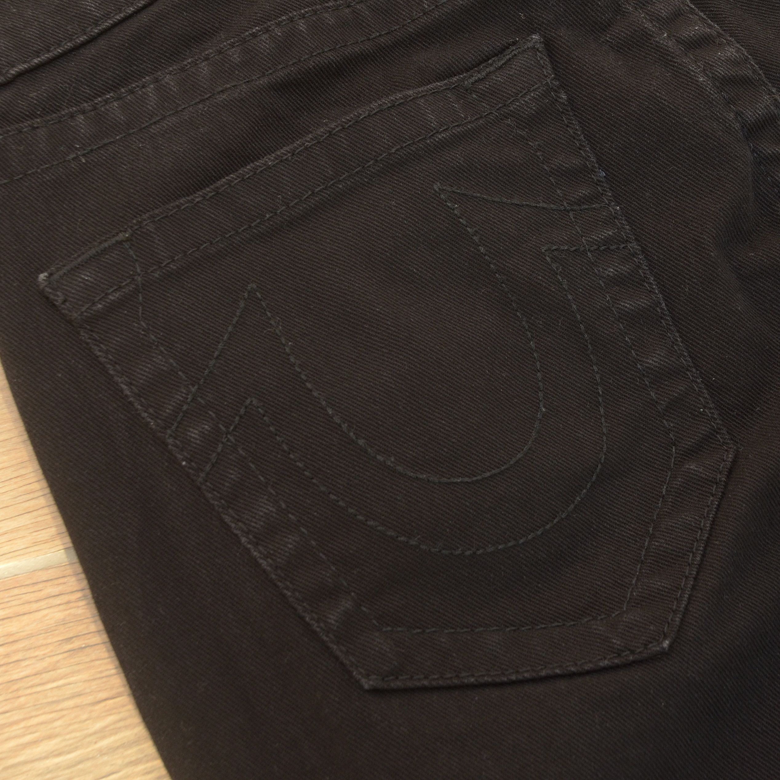True Religion True Religion Rocco Relaxed Skinny jeans y2k black denim Size US 30 / EU 46 - 7 Thumbnail