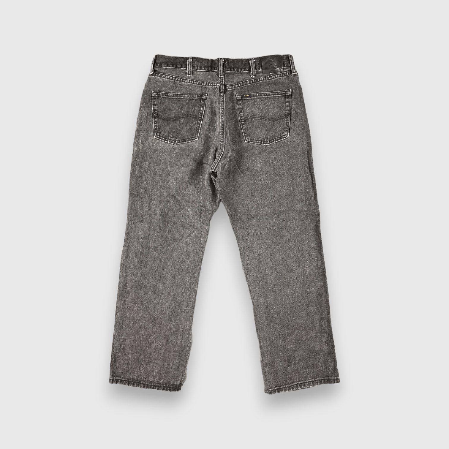 Lee Vintage Faded Black Lee Jeans-J2499 Size US 36 / EU 52 - 2 Thumbnail