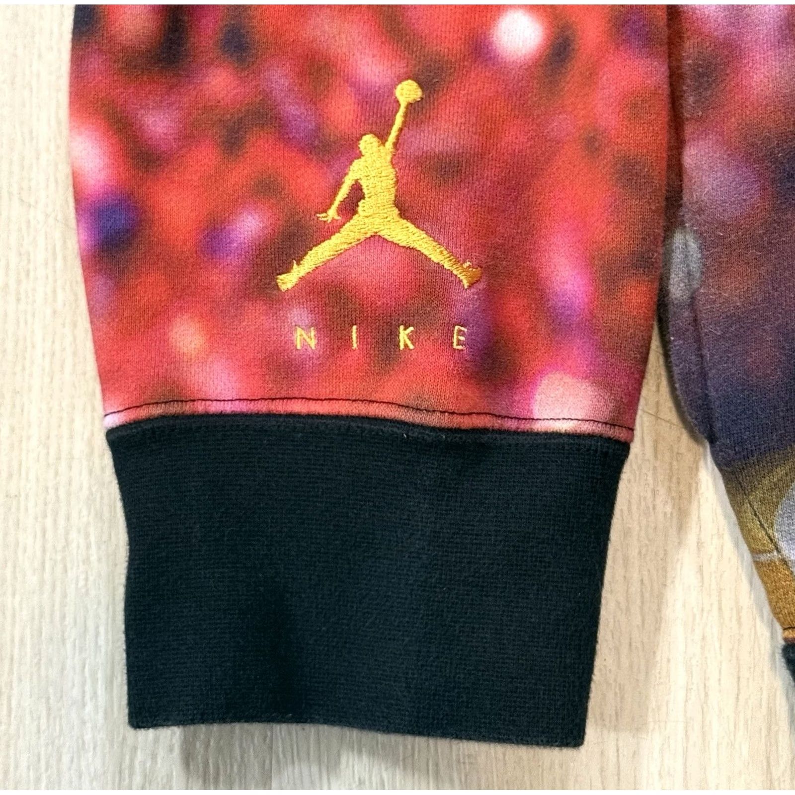 Jordan Brand VINTAGE Nike Jordan Jumpman AOP Fleece Pullover Hooded Sweatshirt XXL DC9610-010 Michael Size US XXL / EU 58 / 5 - 6 Thumbnail