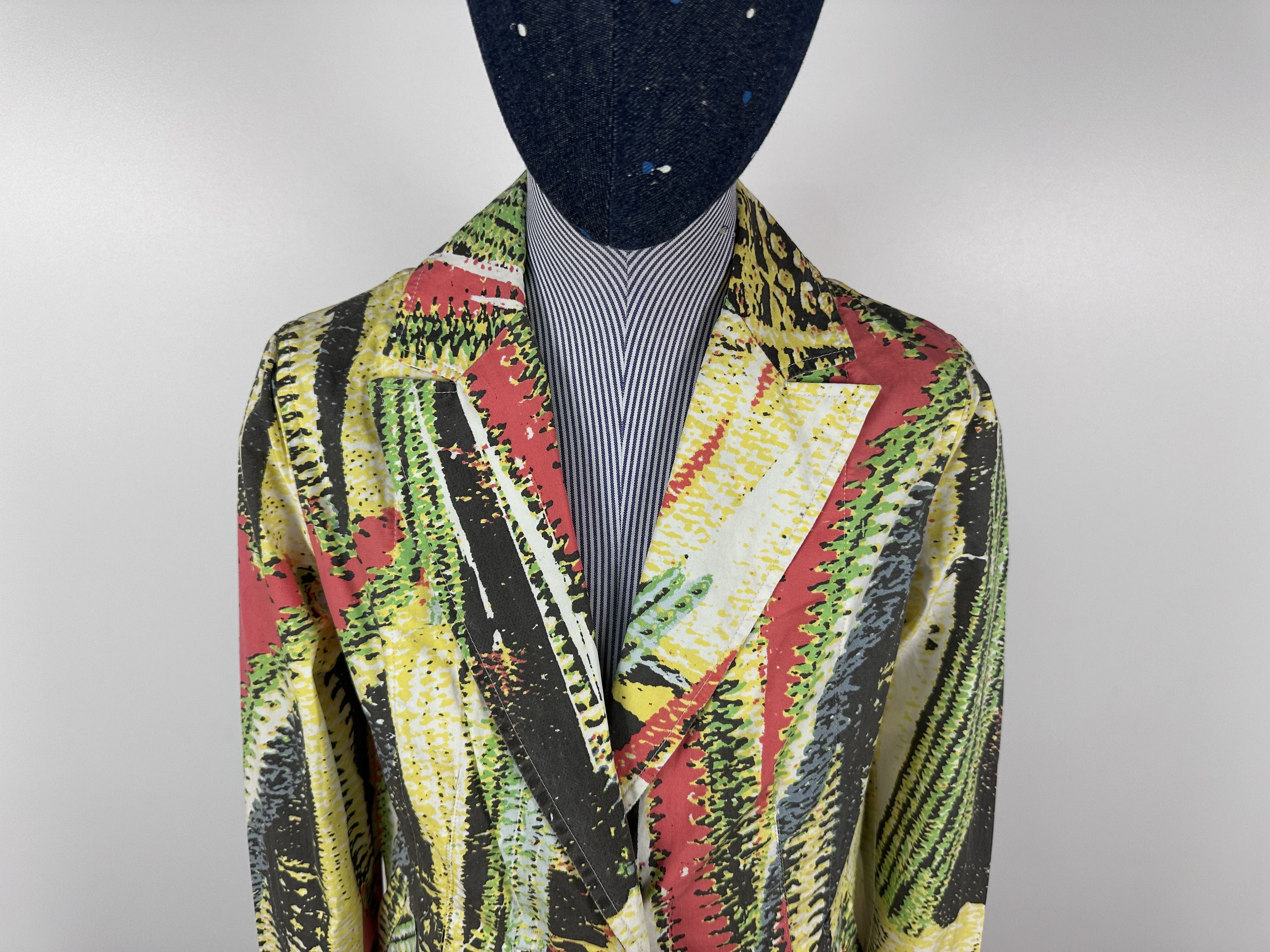 Desigual NWT DESIGUAL Womens Blazer Multicolored Size 36 Size XS / US 0-2 / IT 36-38 - 2 Thumbnail