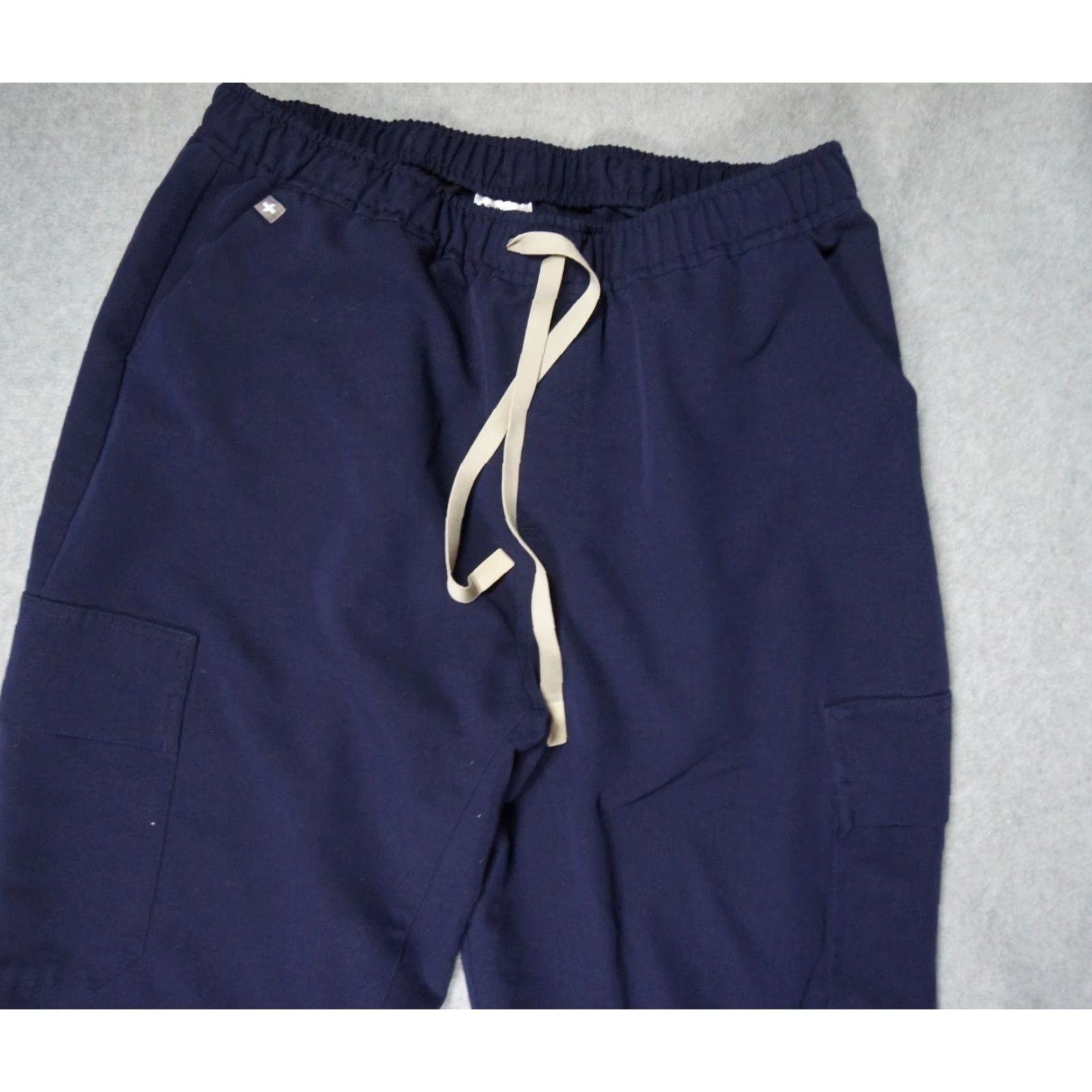 Vintage FIGS Pants Mens Large Blue Jogger Scrub Technical Bottom Nurse Workwear Stretch Mens Size US 33 - 2 Thumbnail