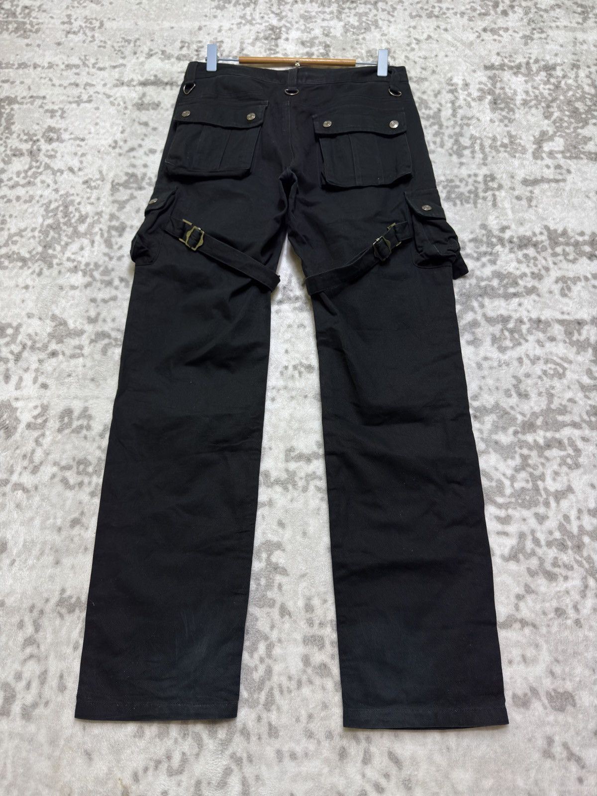 Hysteric Glamour Aegnoie Vkei Buckle Strap Double Knee Cargo Trouser Size US 30 / EU 46 - 2 Thumbnail