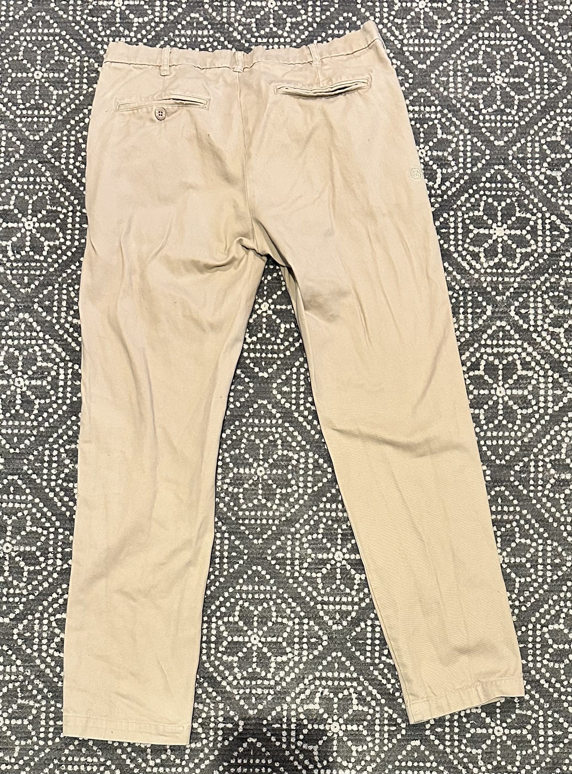 Stussy Stussy Khaki Chino Pants Size US 32 / EU 48 - 1 Thumbnail