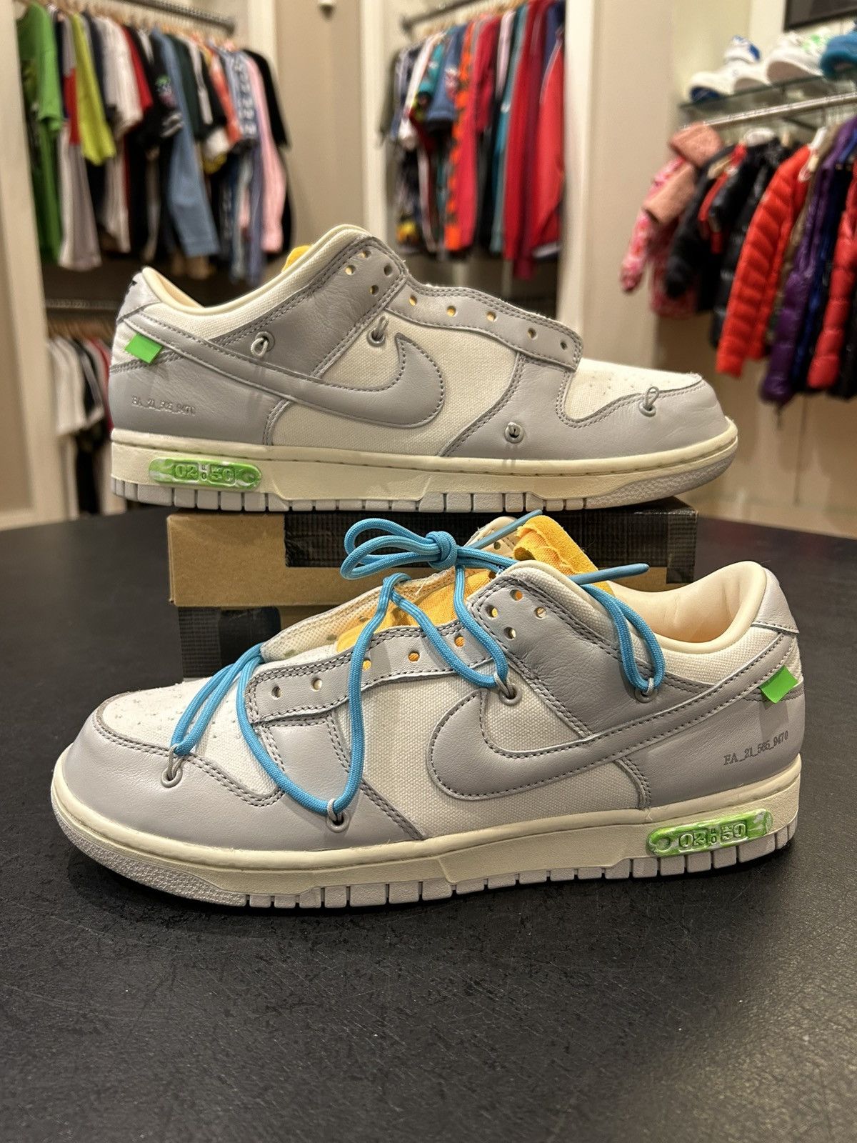 Nike Nike Dunk Low ‘Off-White Lot 2’ Size US 9.5 / EU 42-43 - 1 Thumbnail