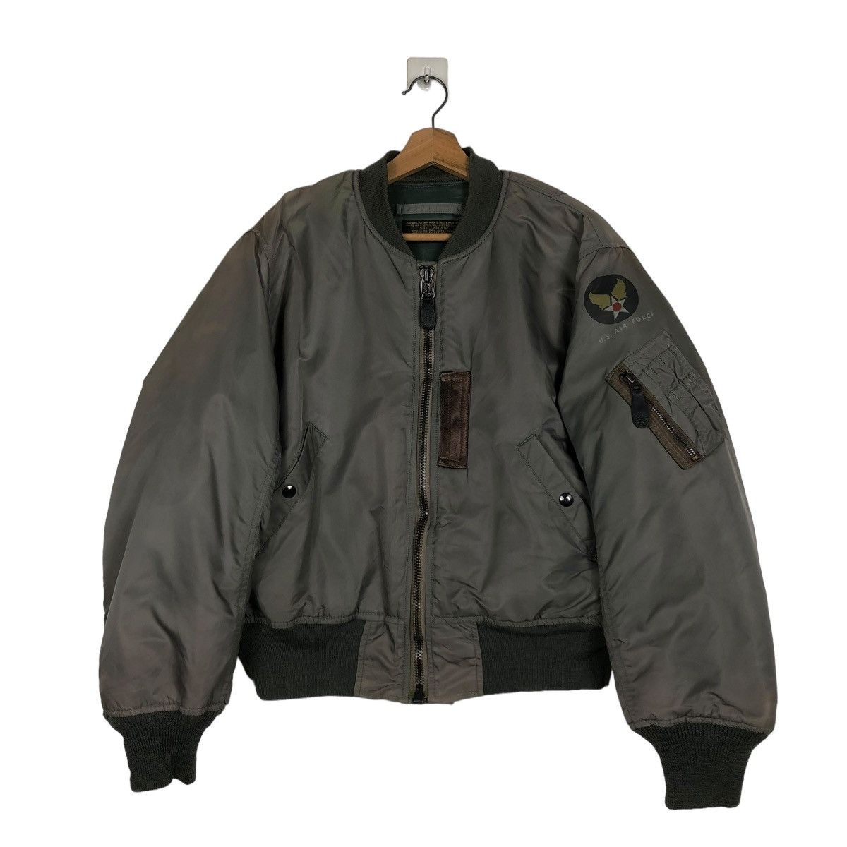 Buzz Rickson's 🔥VINTAGE MA-1 BOMBER JACKET BUZZ RICKSON TOYO ENTERPRISE Size US M / EU 48-50 / 2 - 3 Thumbnail