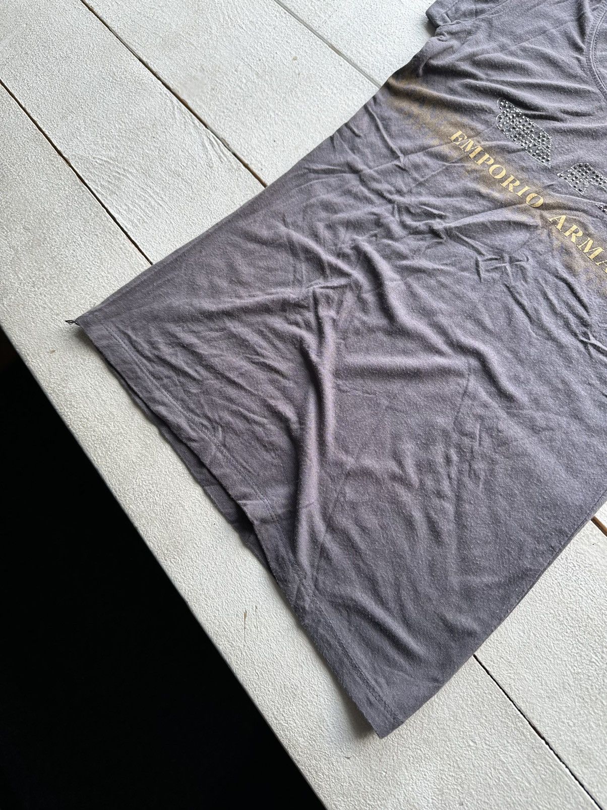 Armani × Vintage 🚨AVANT GARDE ARMANI 90s RARE longsleeve BIG LOGO Y2K LUXURY Size S / US 4 / IT 40 - 5 Thumbnail