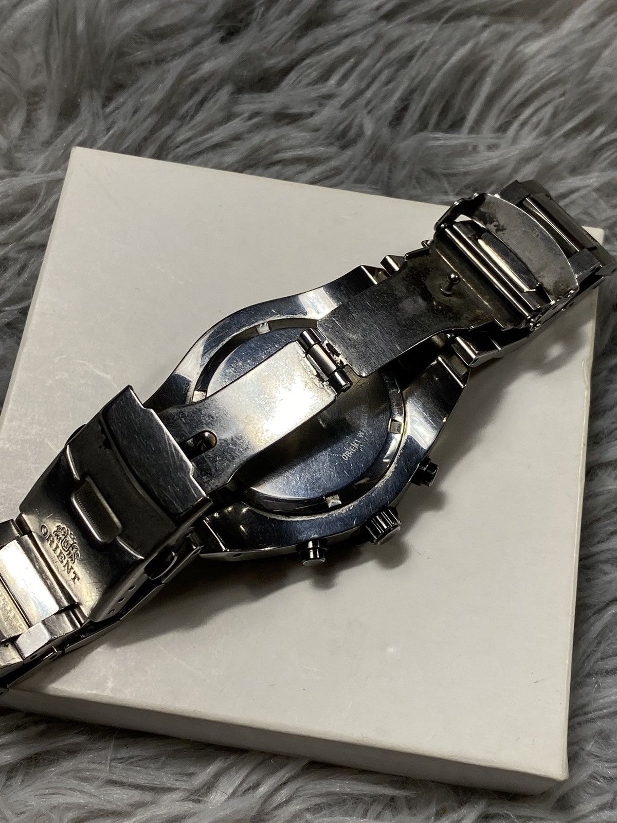 Orient × Vintage Orient Chronograph 100M Classic Style Japanese Brand Size ONE SIZE - 12 Thumbnail