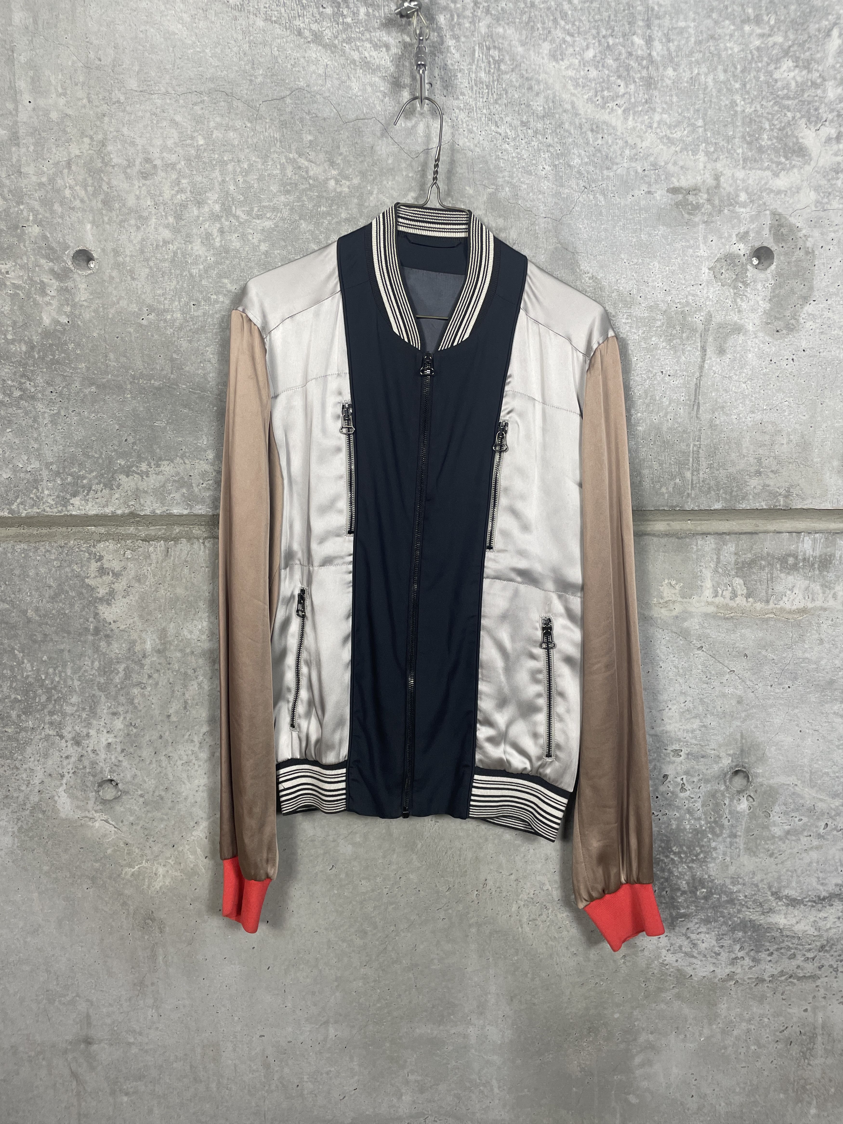 Lanvin Lanvin Satin Bomber Jacket Size US S / EU 44-46 / 1 - 1 Thumbnail
