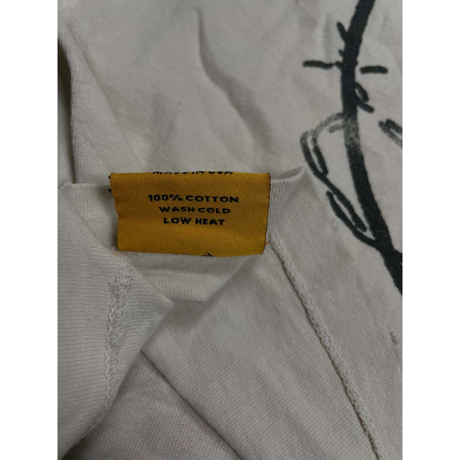 Gallery Dept. Gallery Dept Multi Logo Tee Cream Used Small Size US S / EU 44-46 / 1 - 5 Thumbnail