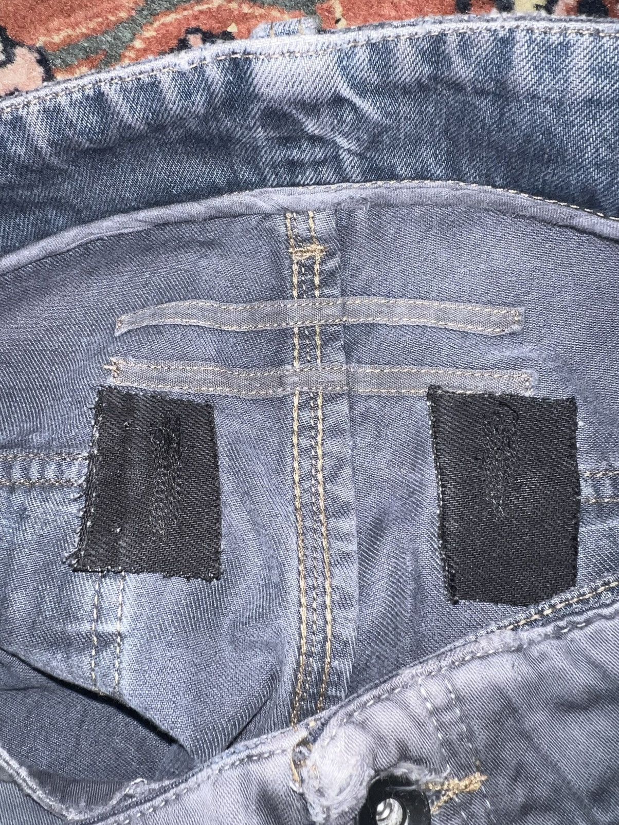 Rick Owens Rick Owens DRKSHDW AW06 Blue Double Layer Aircut Shorts Size US 31 - 5 Thumbnail