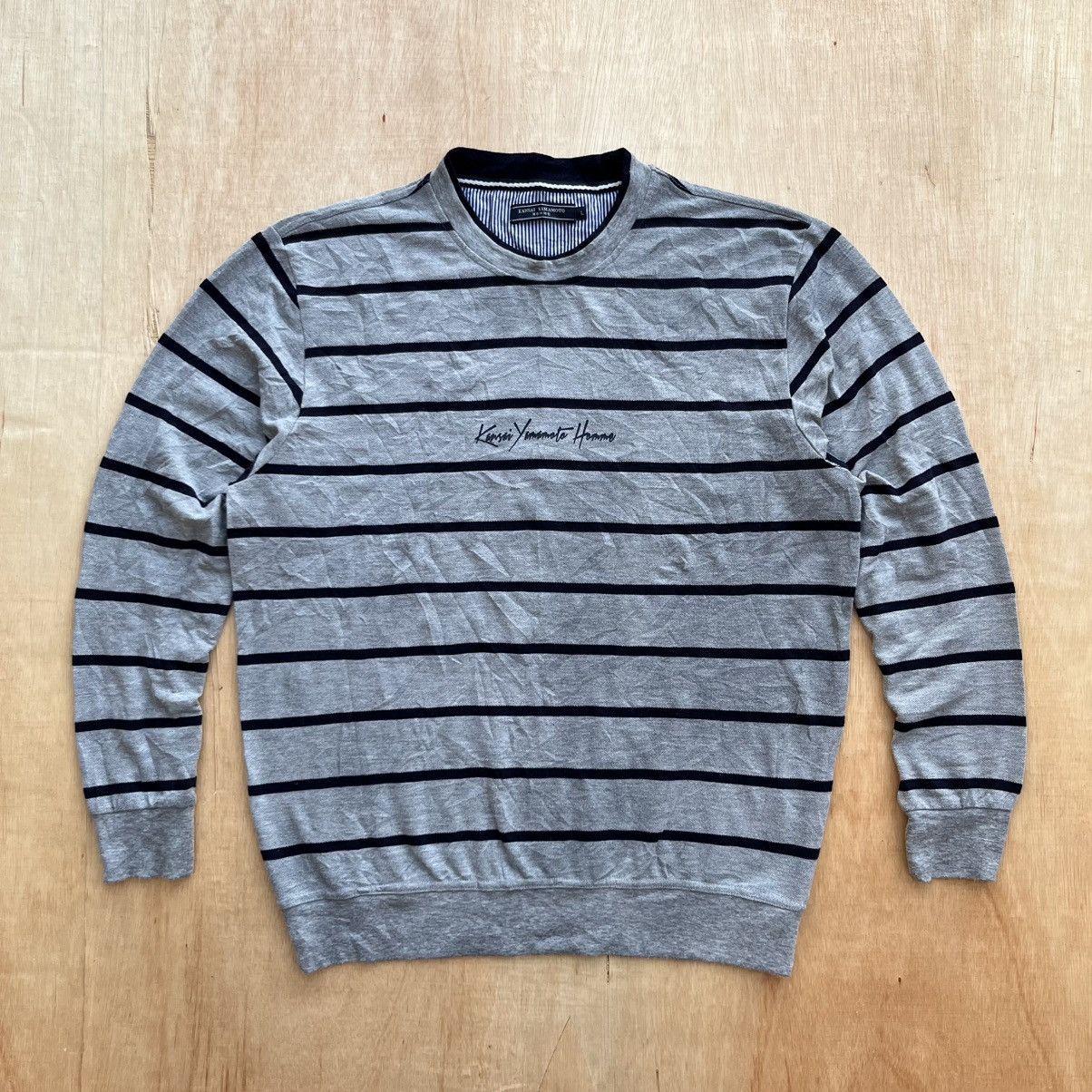 Kansai Yamamoto KANSAI YAMAMOTO HOMME STRIPES LS LIKE ISSEY MIYAKE Y3 Size US L / EU 52-54 / 3 - 2 Thumbnail