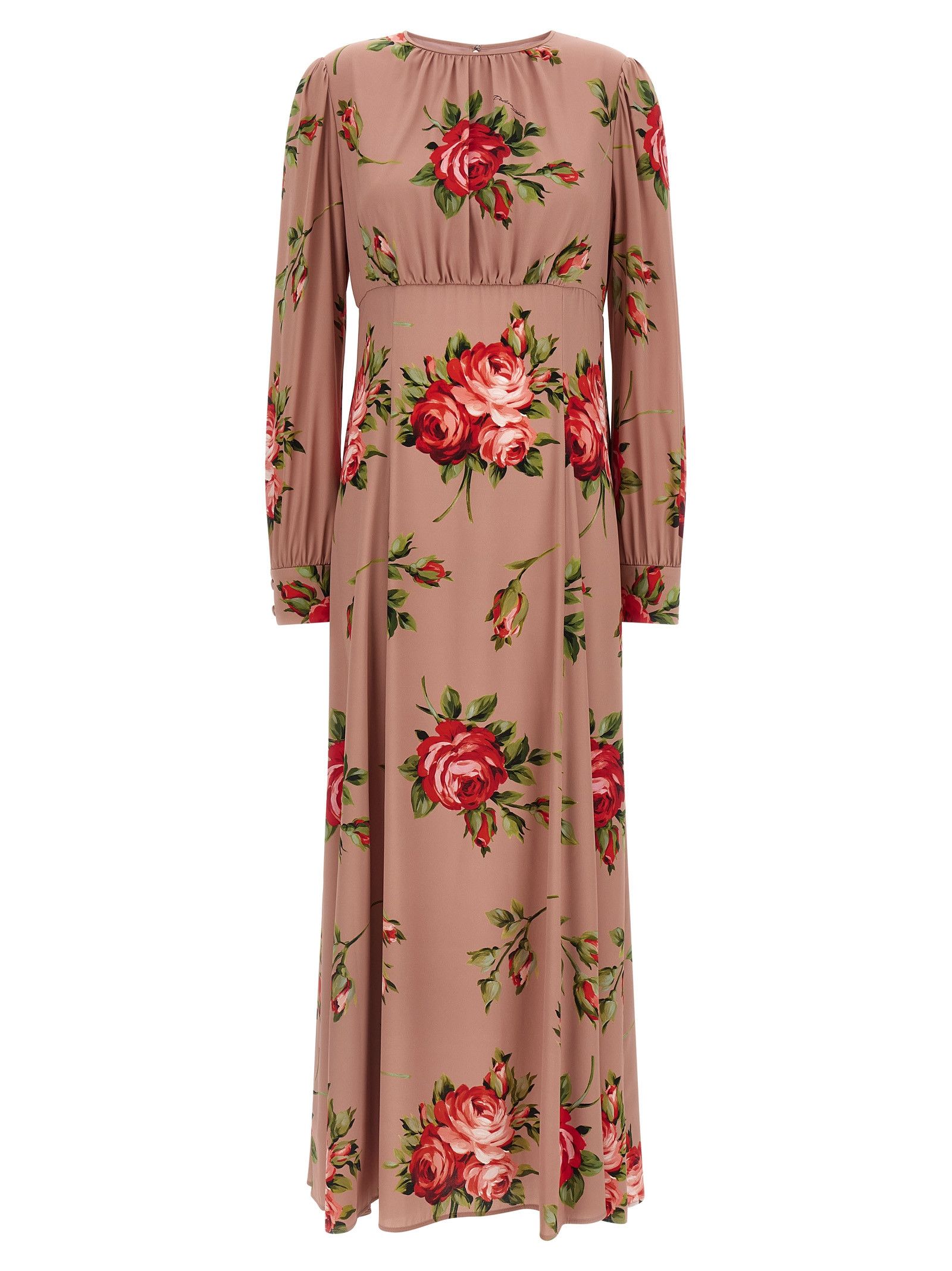 Dolce & Gabbana 'Bouquet Rose' dress Size L / US 10 / IT 46 - 1 Thumbnail