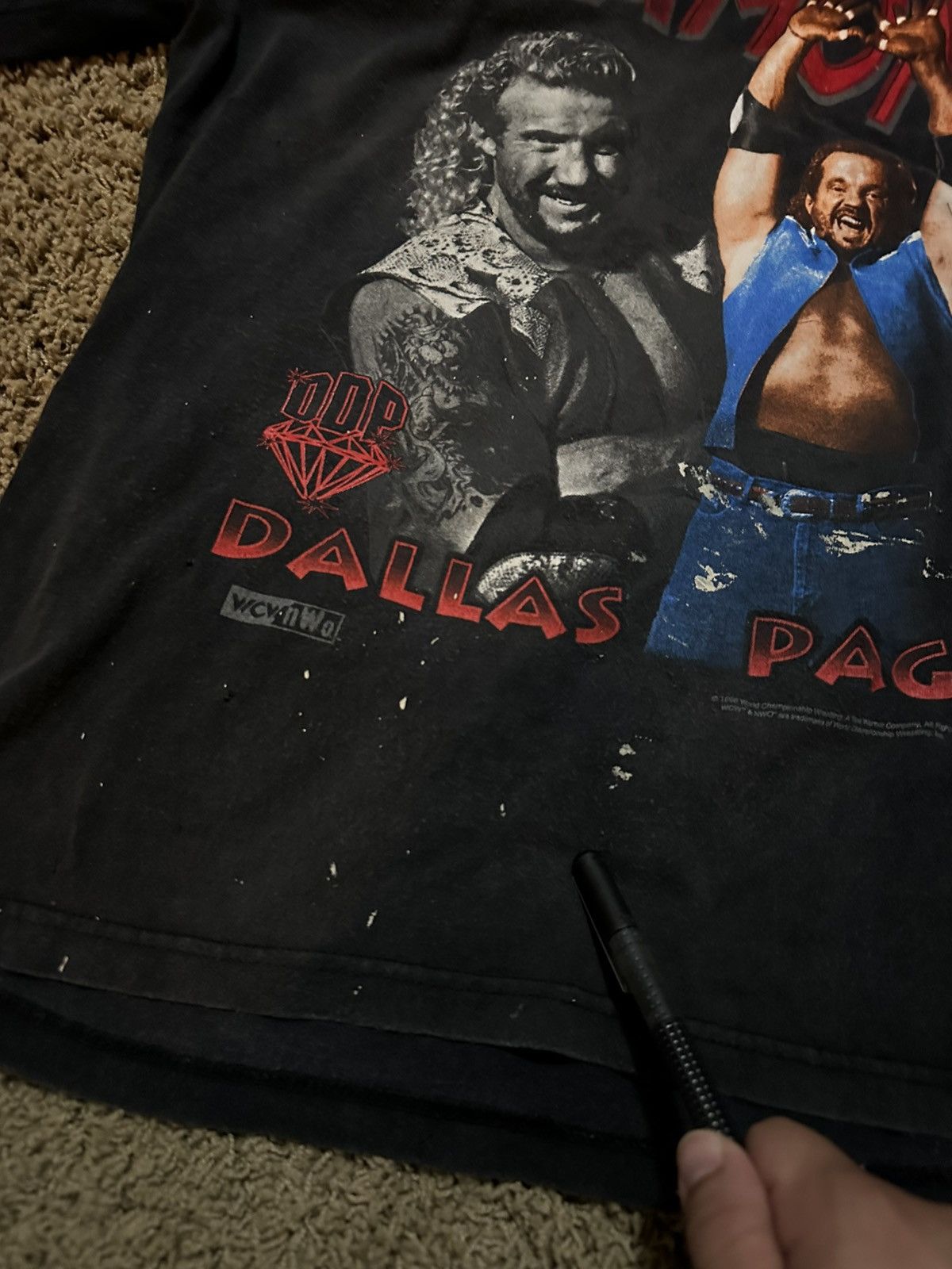 Other Vintage grail diammond dallas page wresting shirt 1998 Size US L / EU 52-54 / 3 - 4 Thumbnail
