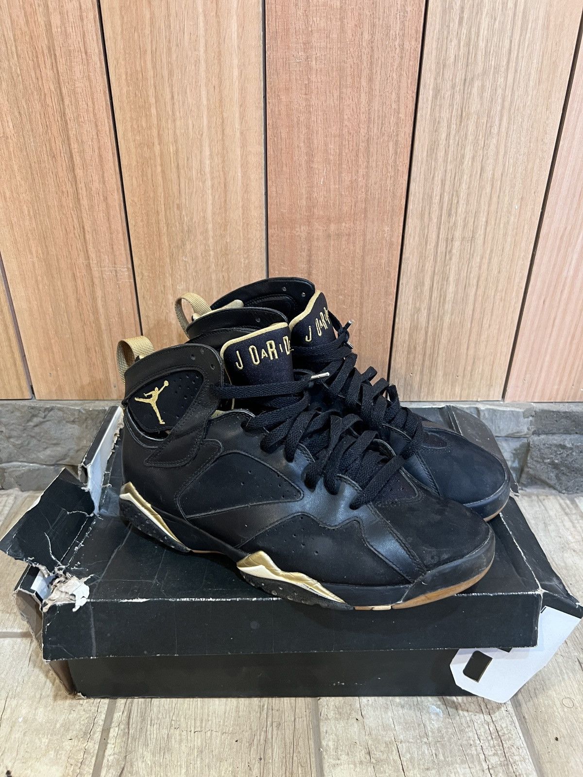 Jordan Brand Jordan 7 Retro “Golden Moments Pack” Size US 10 / EU 43 - 8 Thumbnail