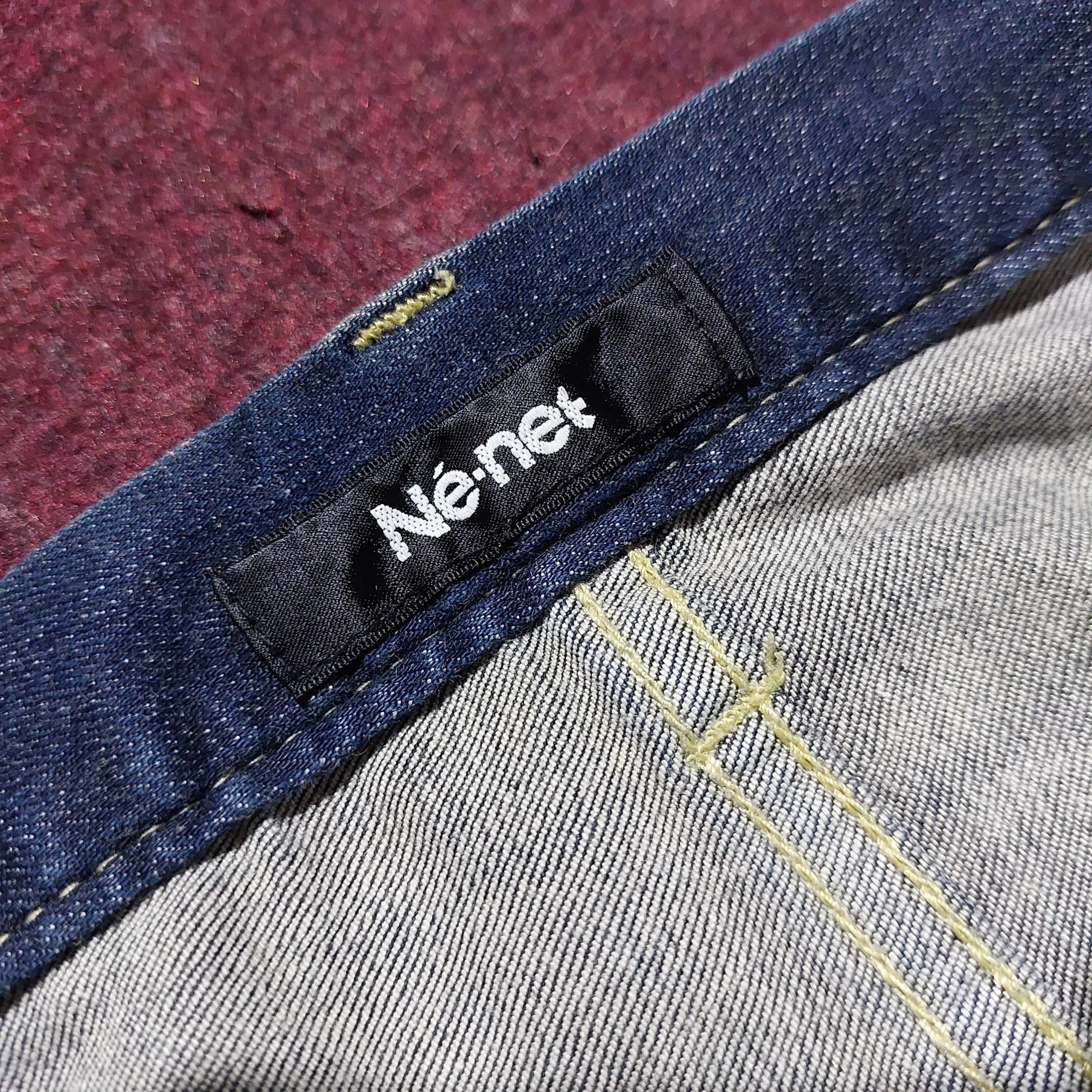 Issey Miyake Ne-Net issey miyake drop crotch pocket skinny denim pants Size US 29 - 11 Thumbnail