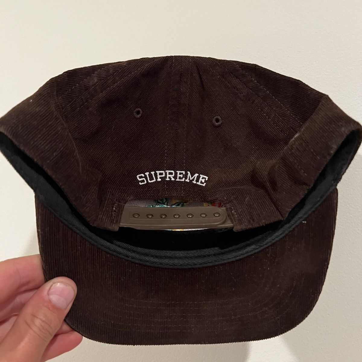 Supreme Supreme Rose S Logo SnapBack Brown Size ONE SIZE - 17 Thumbnail