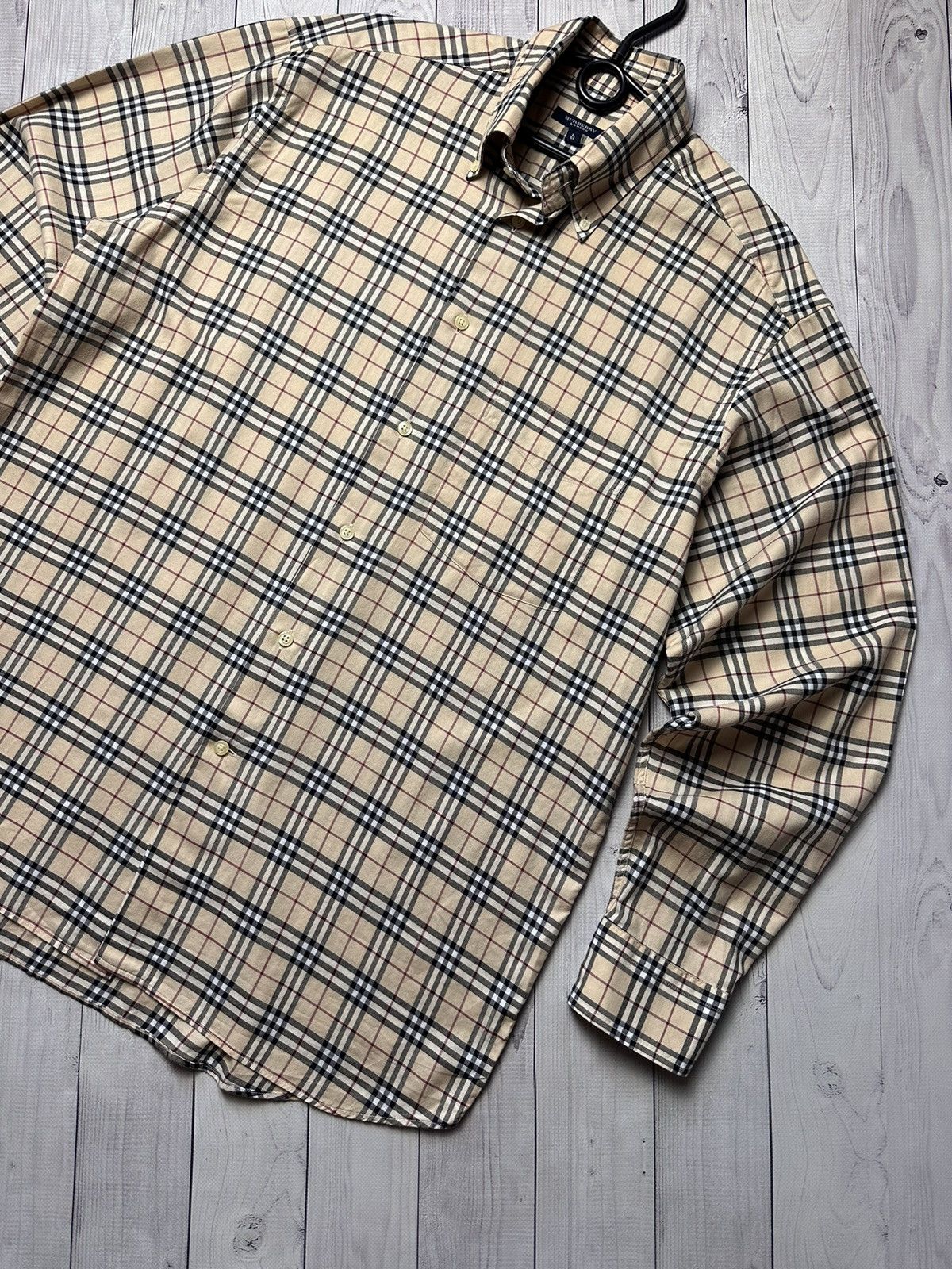 Burberry × Vintage Vintage Burberry plaid shirt size L Size US L / EU 52-54 / 3 - 2 Thumbnail