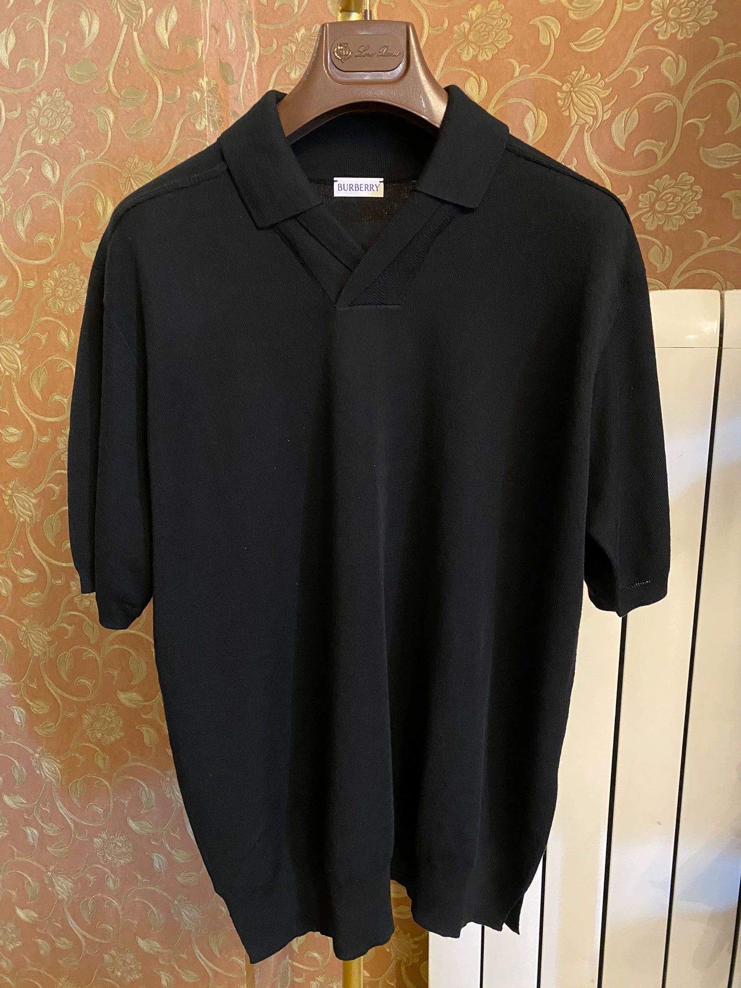 Burberry Burberry 100% Wool SS Polo NWT Auth Star Style Size US XL / EU 56 / 4 - 1 Thumbnail